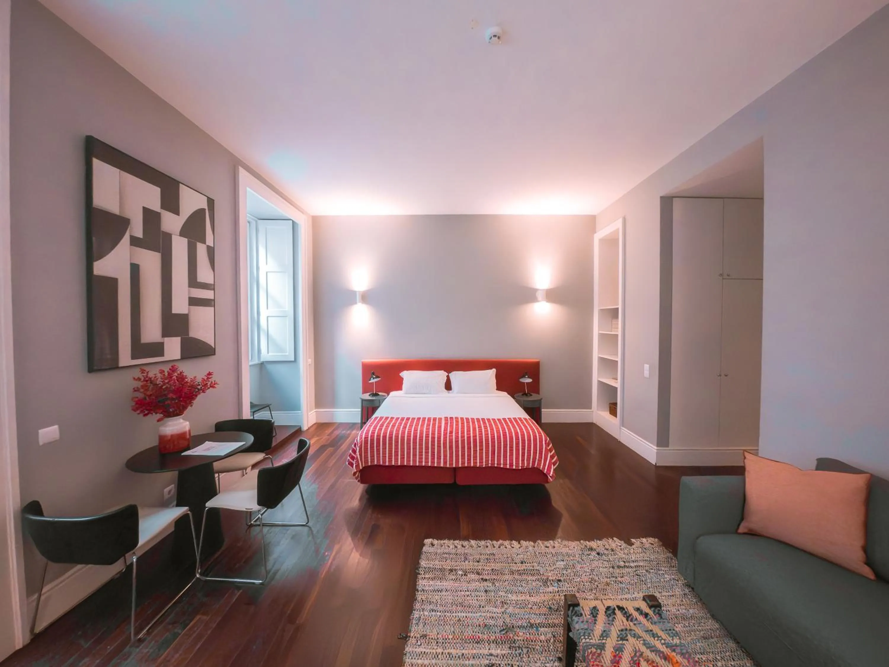 Bedroom, Bed in Oporto Serviced Apartments - Cedofeita