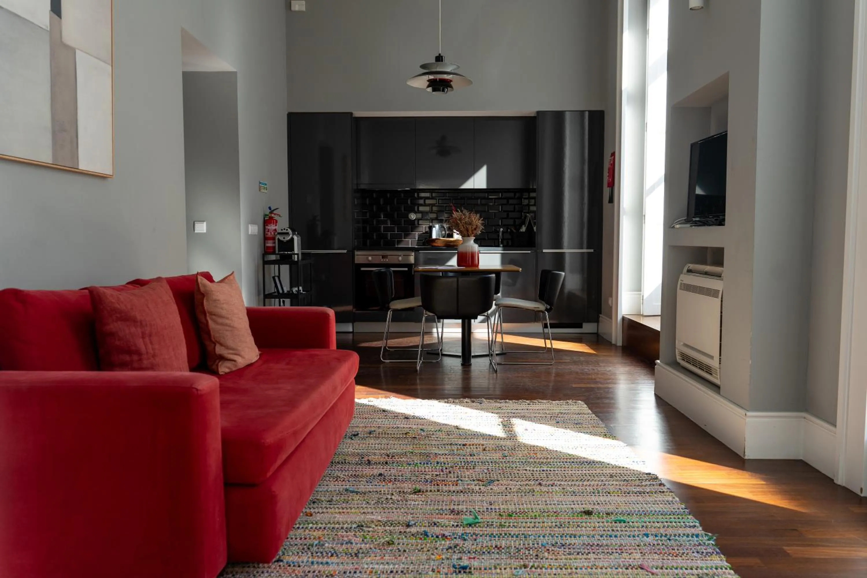 Living room in Oporto Serviced Apartments - Cedofeita