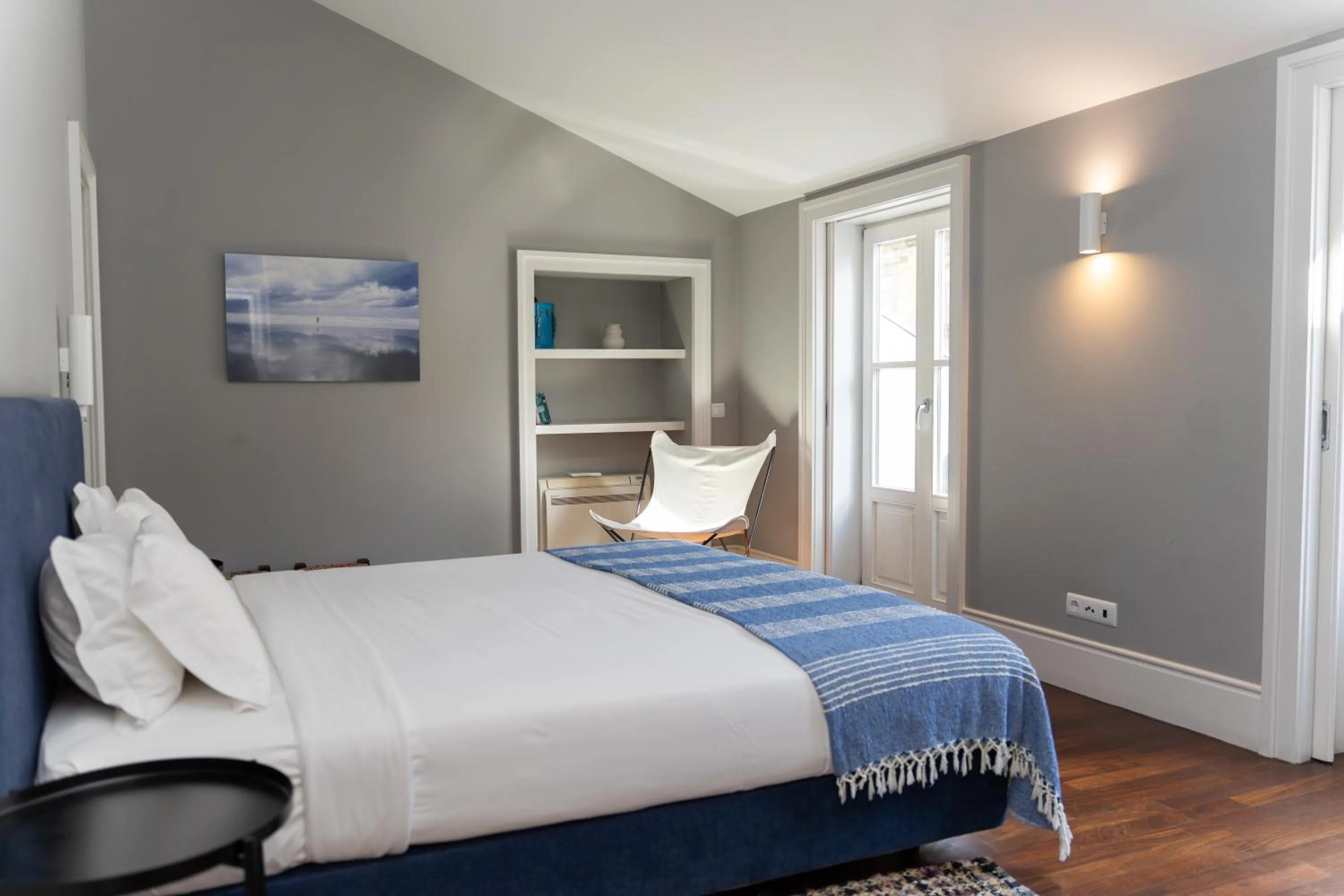 Bedroom, Bed in Oporto Serviced Apartments - Cedofeita