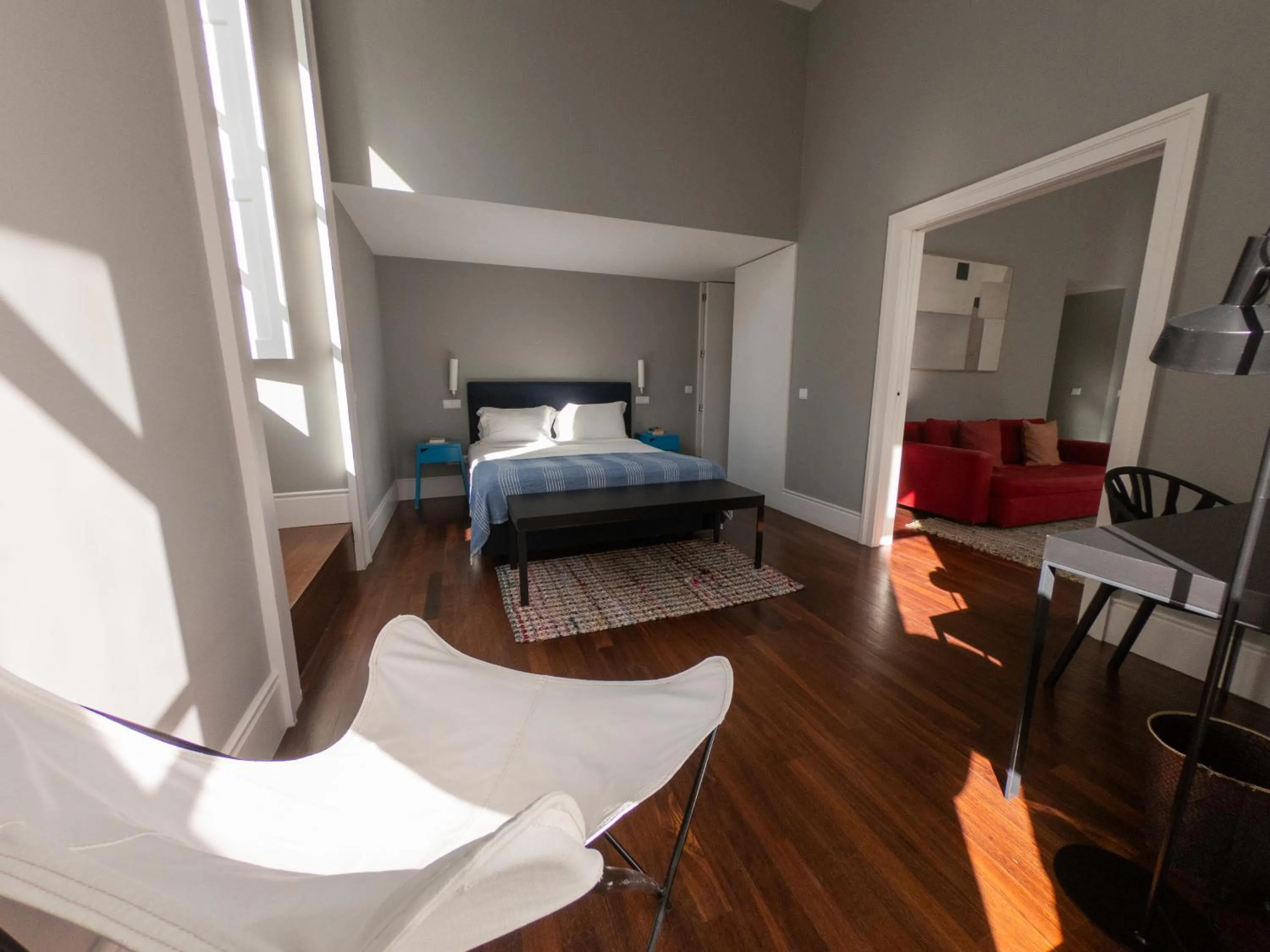 Bedroom, Bed in Oporto Serviced Apartments - Cedofeita