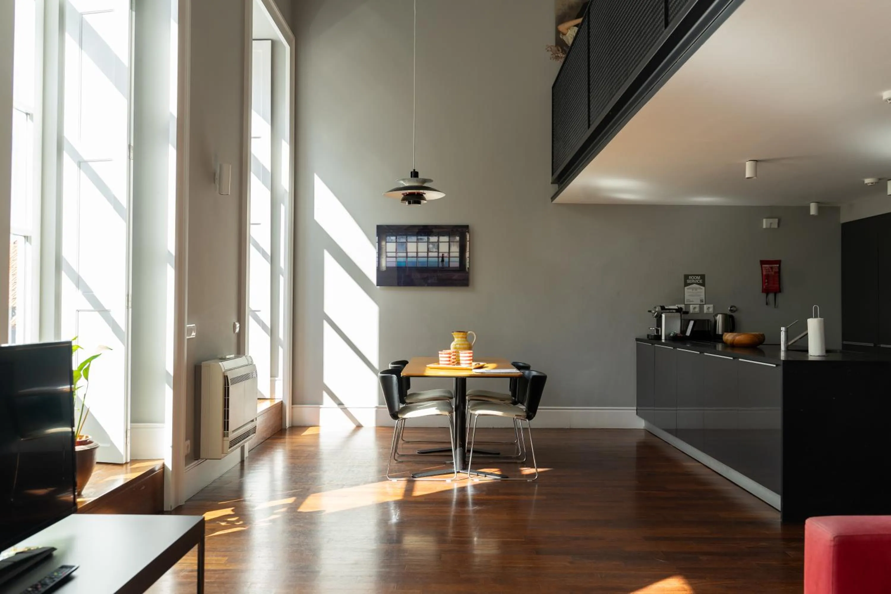 Living room in Oporto Serviced Apartments - Cedofeita