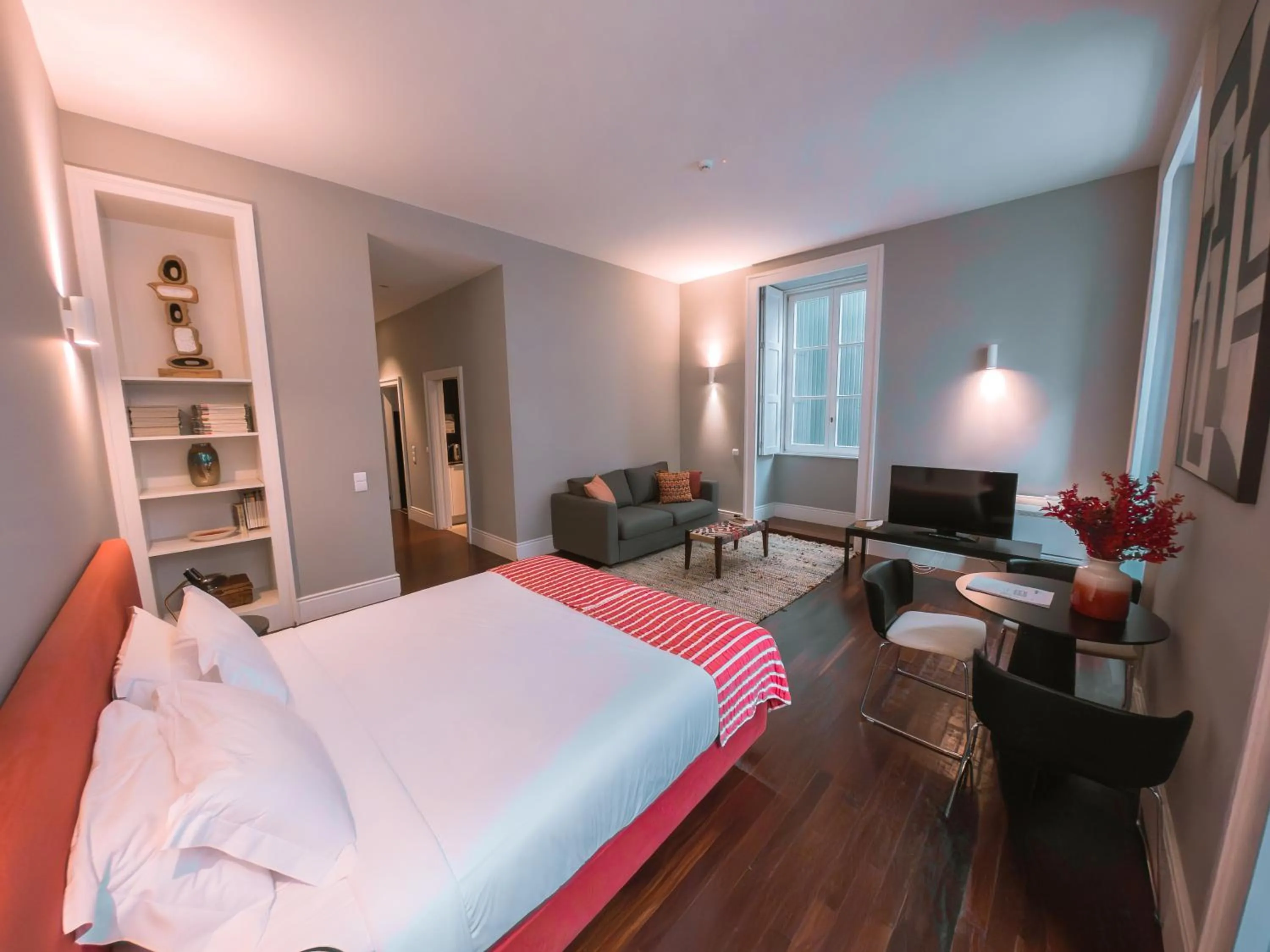 Bedroom, Bed in Oporto Serviced Apartments - Cedofeita