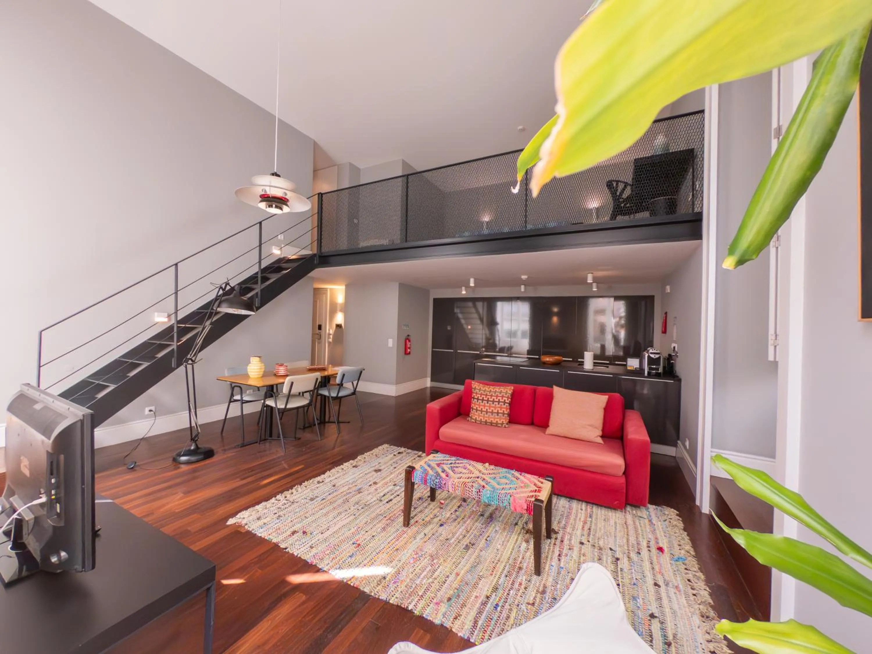 Living room in Oporto Serviced Apartments - Cedofeita