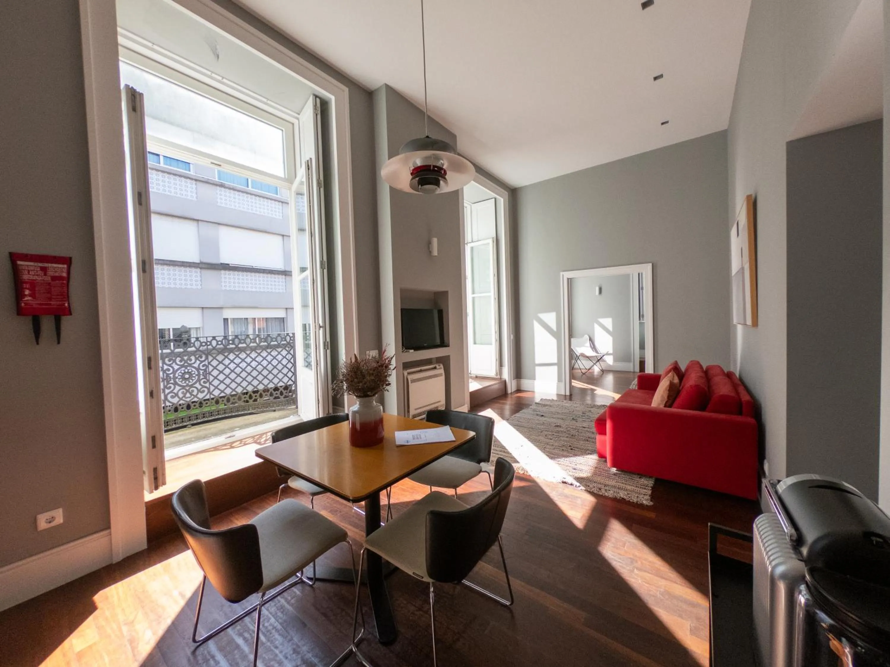 Living room in Oporto Serviced Apartments - Cedofeita
