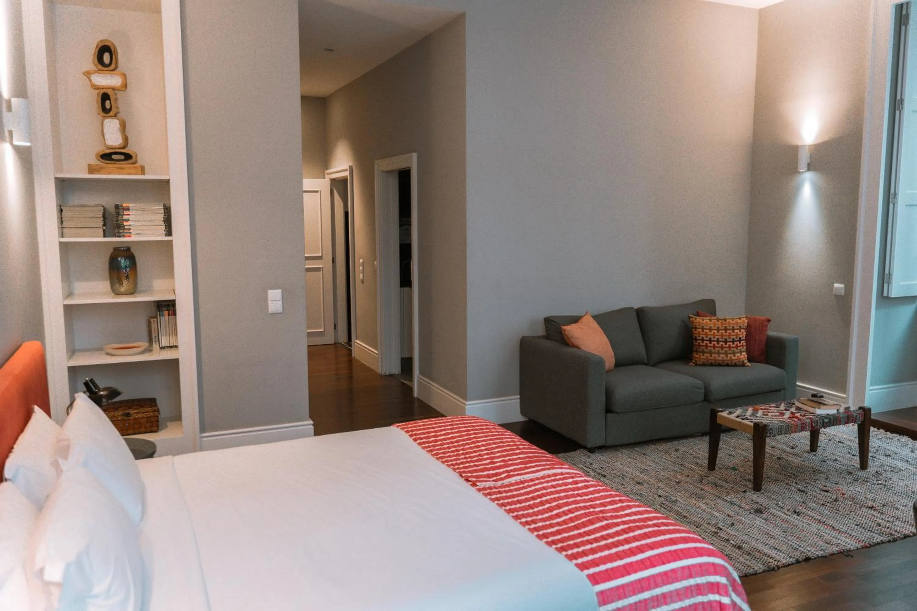 Bedroom, Bed in Oporto Serviced Apartments - Cedofeita