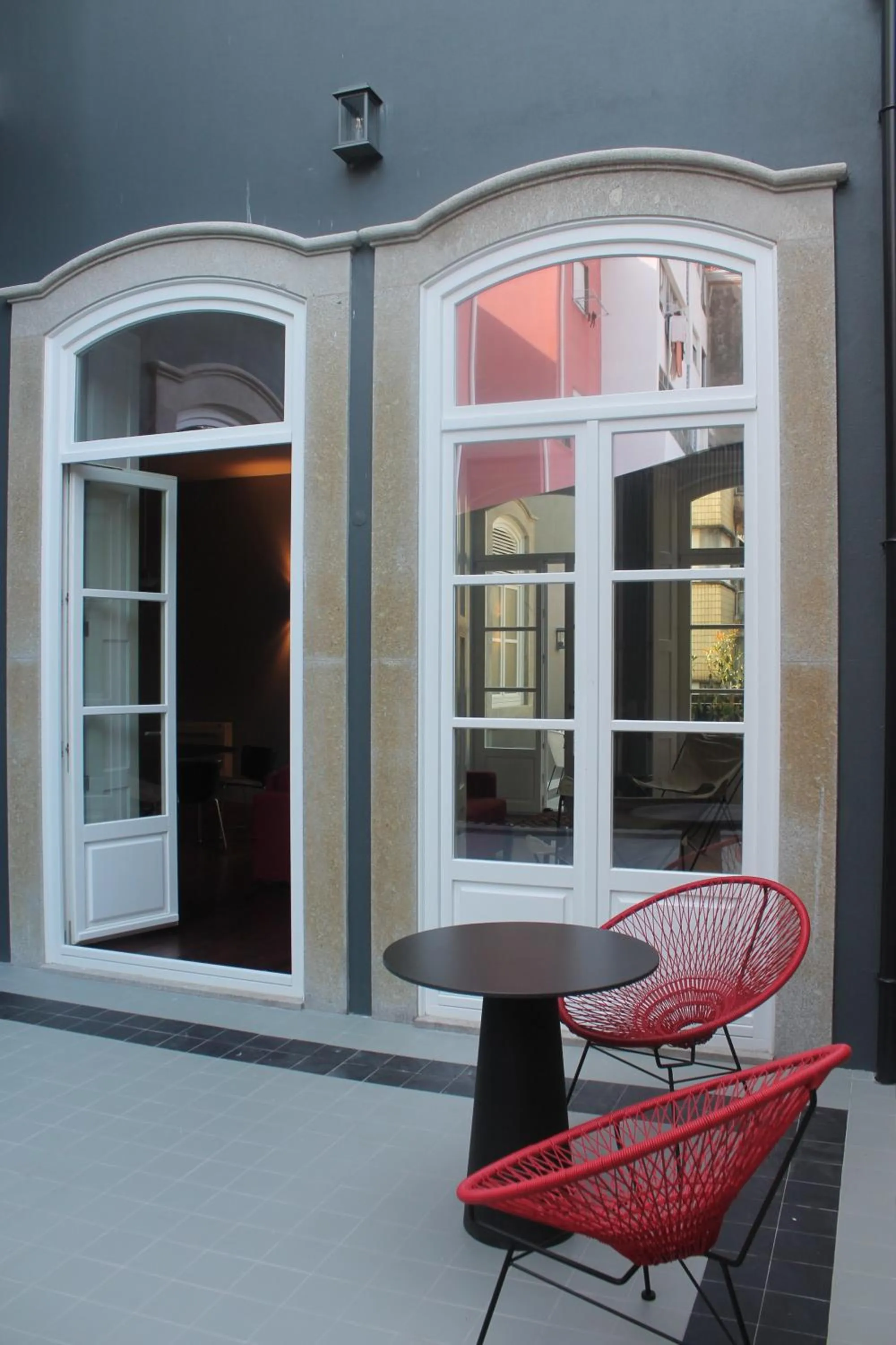 Patio in Oporto Serviced Apartments - Cedofeita