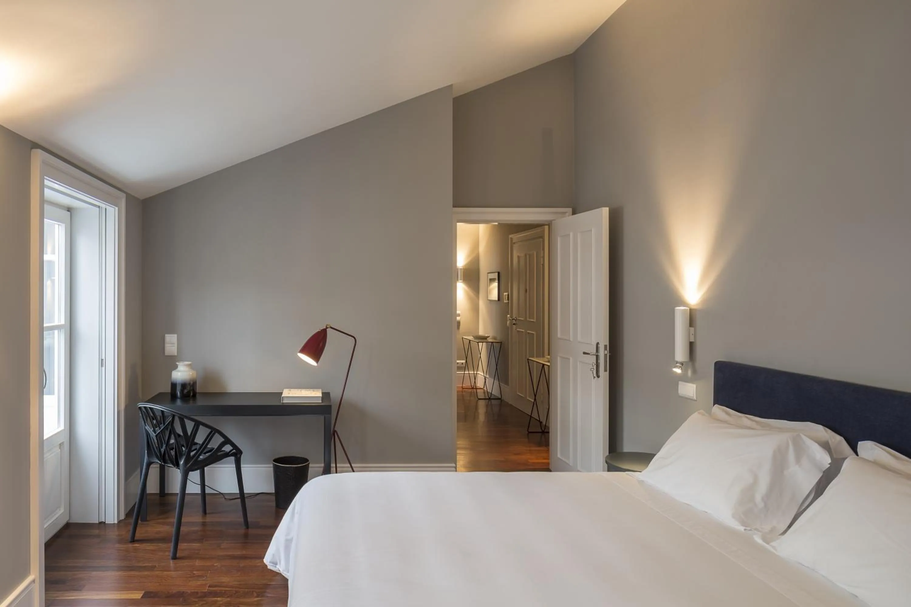 Bedroom, Bed in Oporto Serviced Apartments - Cedofeita