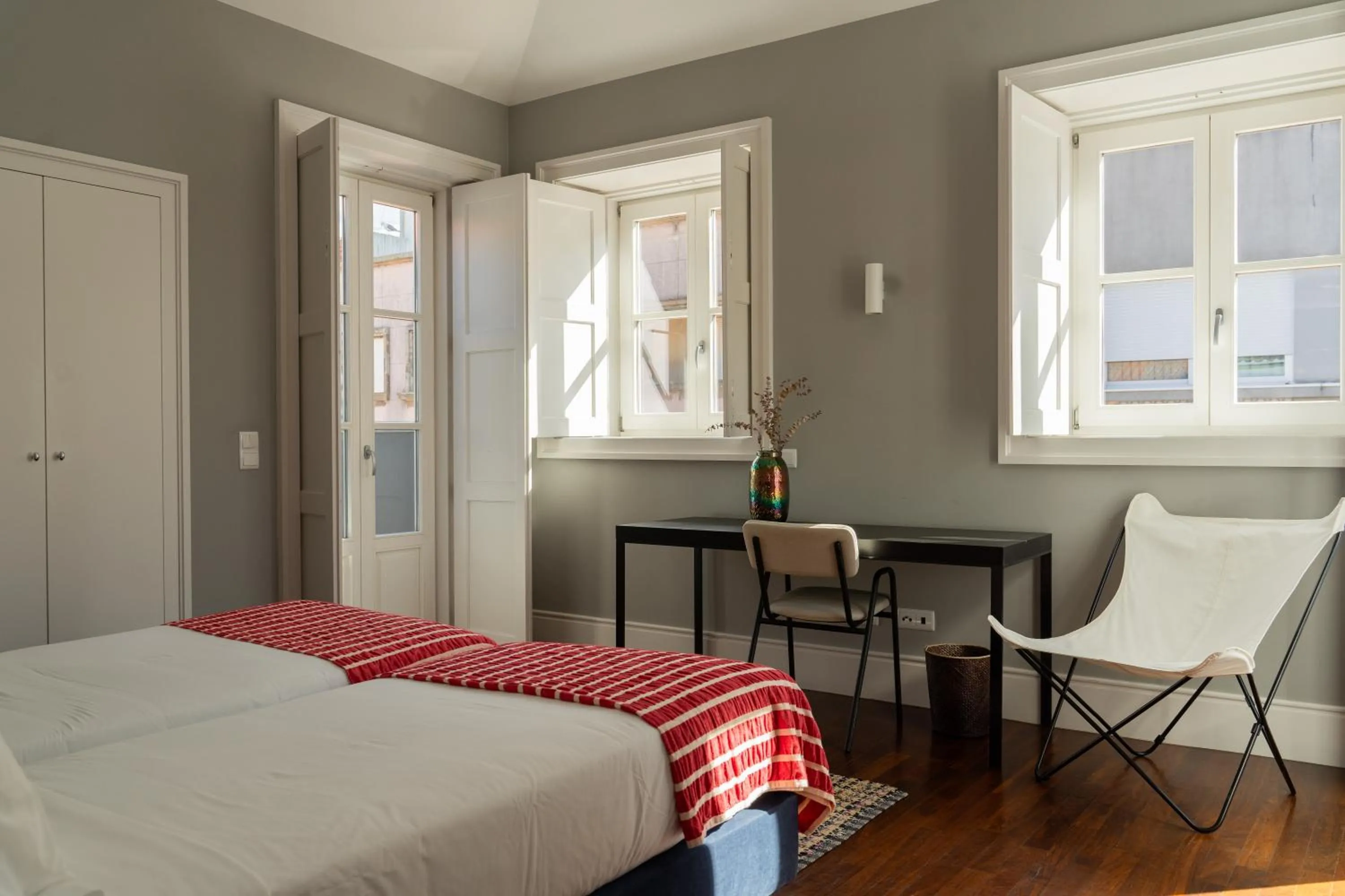Bedroom, Bed in Oporto Serviced Apartments - Cedofeita