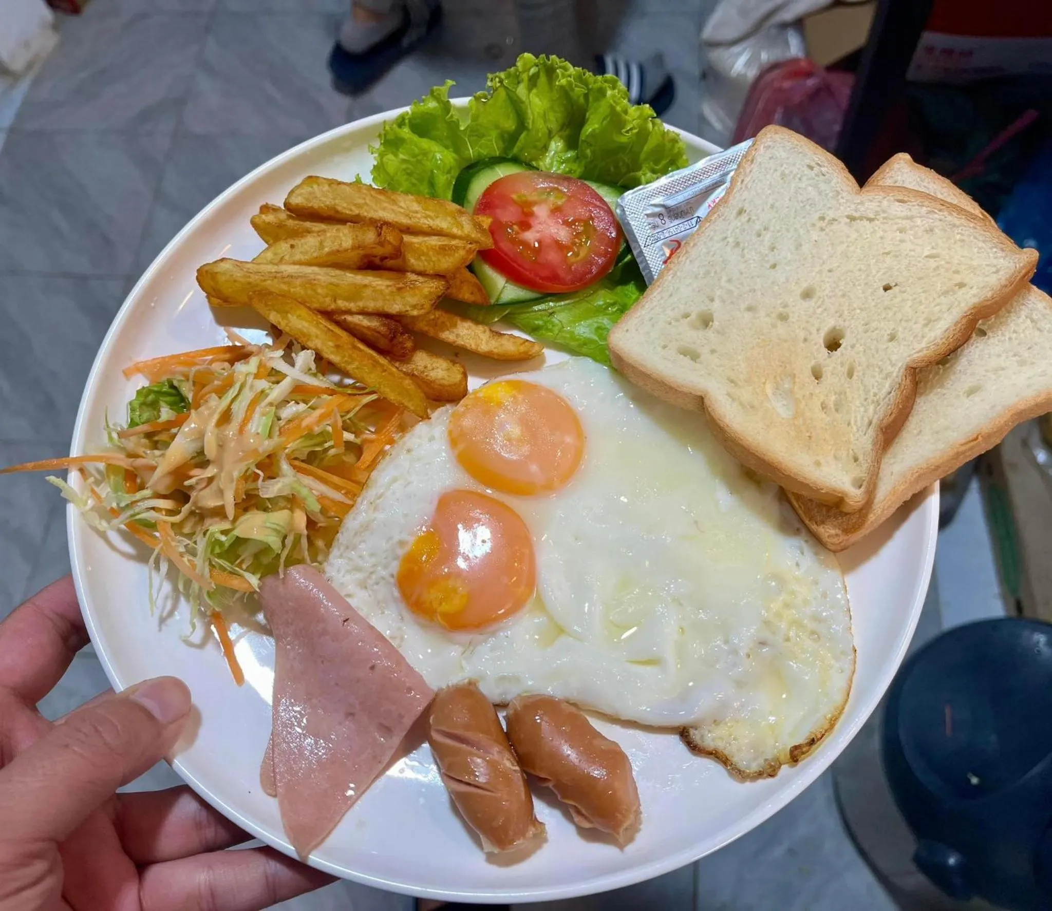 Breakfast in Villa Sirikili Hotel Luang Prabang