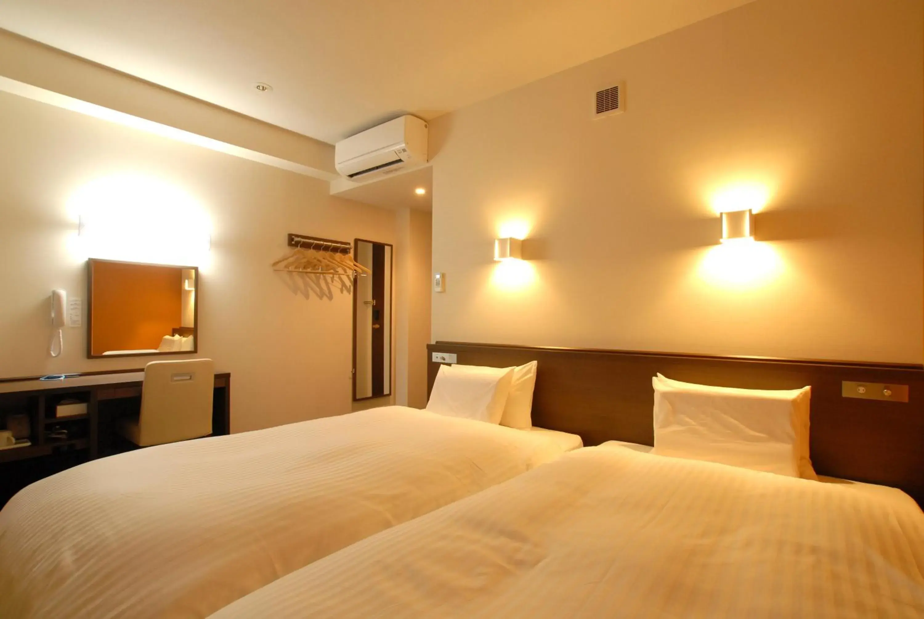 Bed in AB Hotel Fukaya Bed in AB Hotel Fukaya