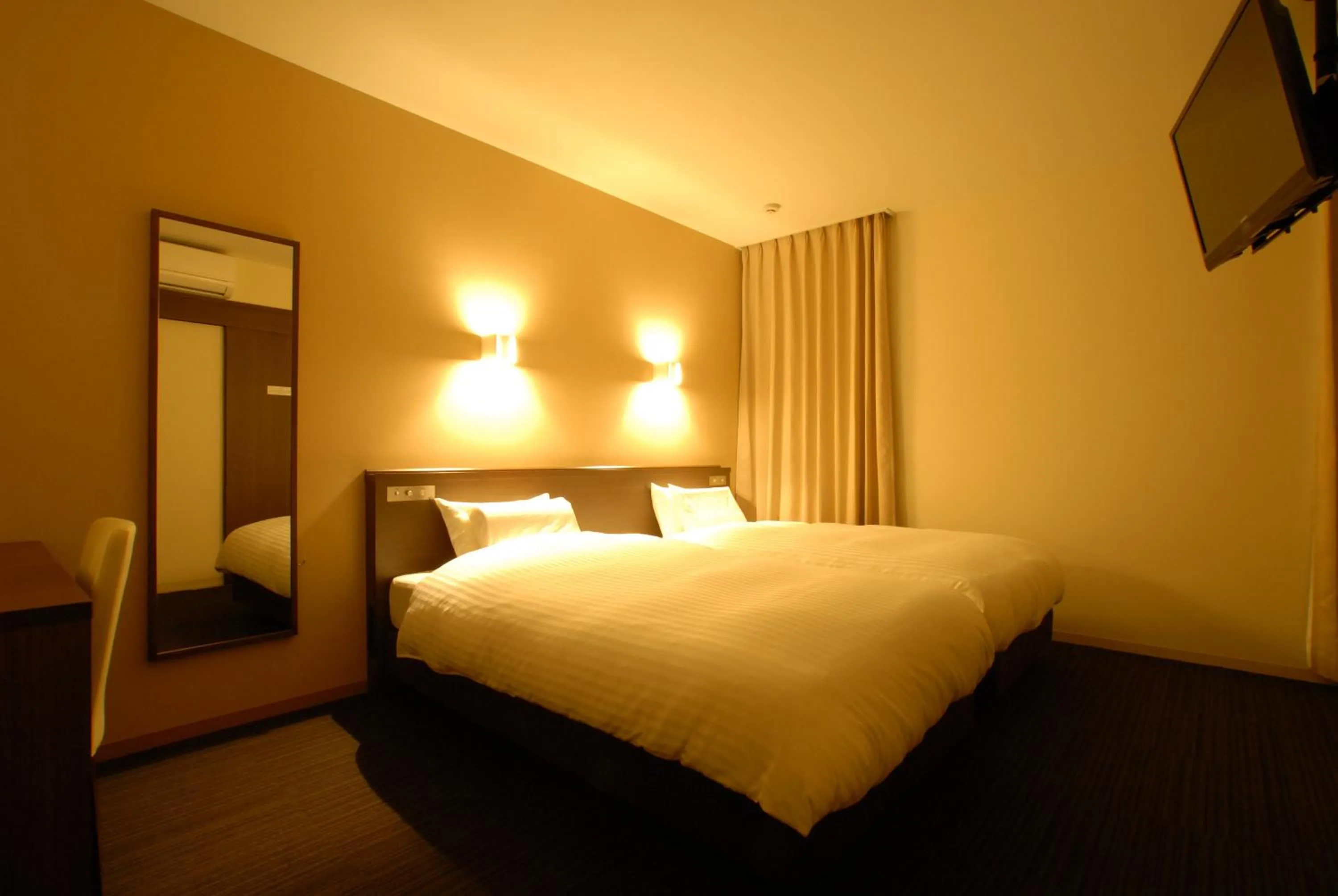Bed in AB Hotel Fukaya