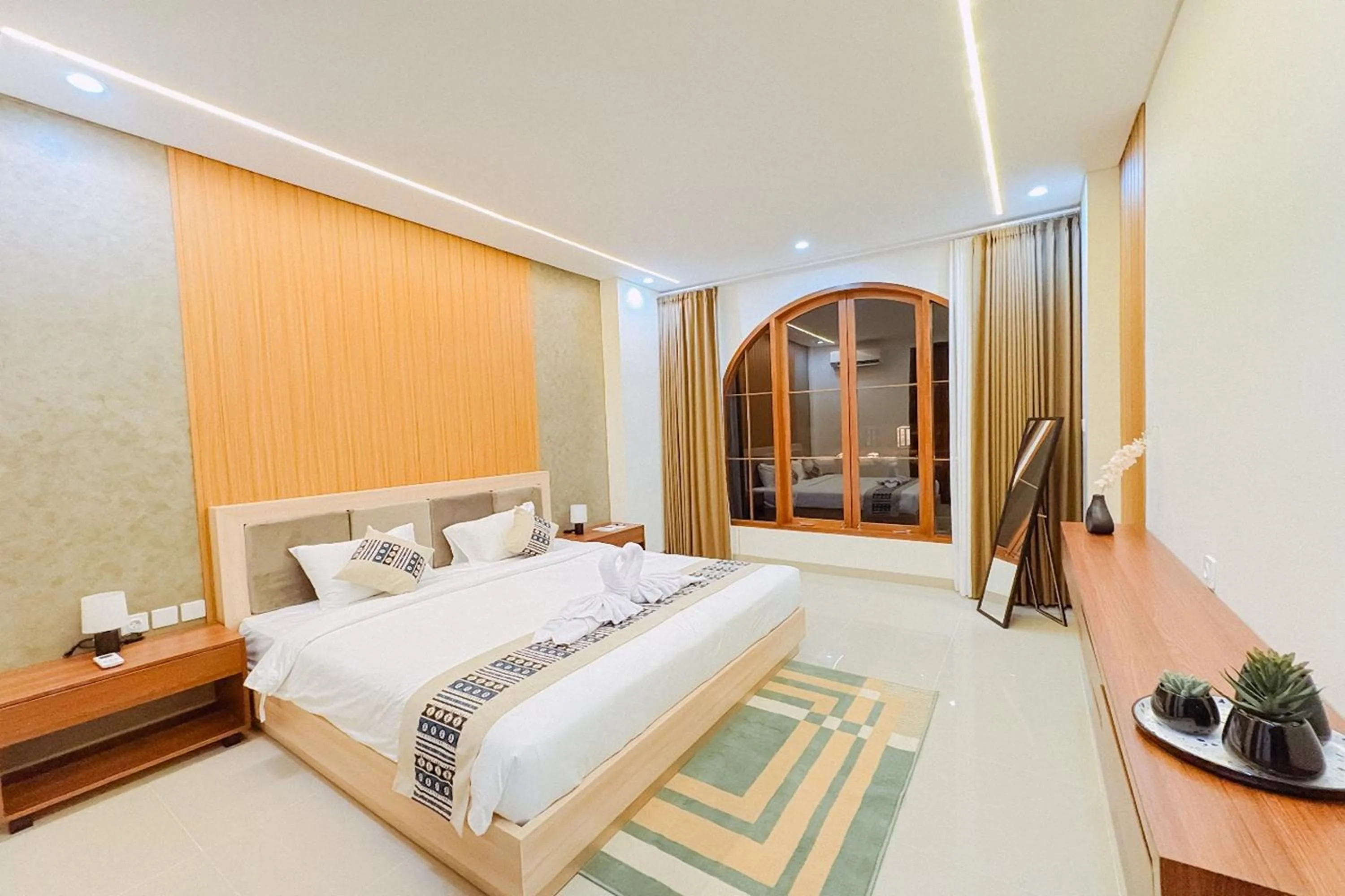 Bed in Slokayana Villas