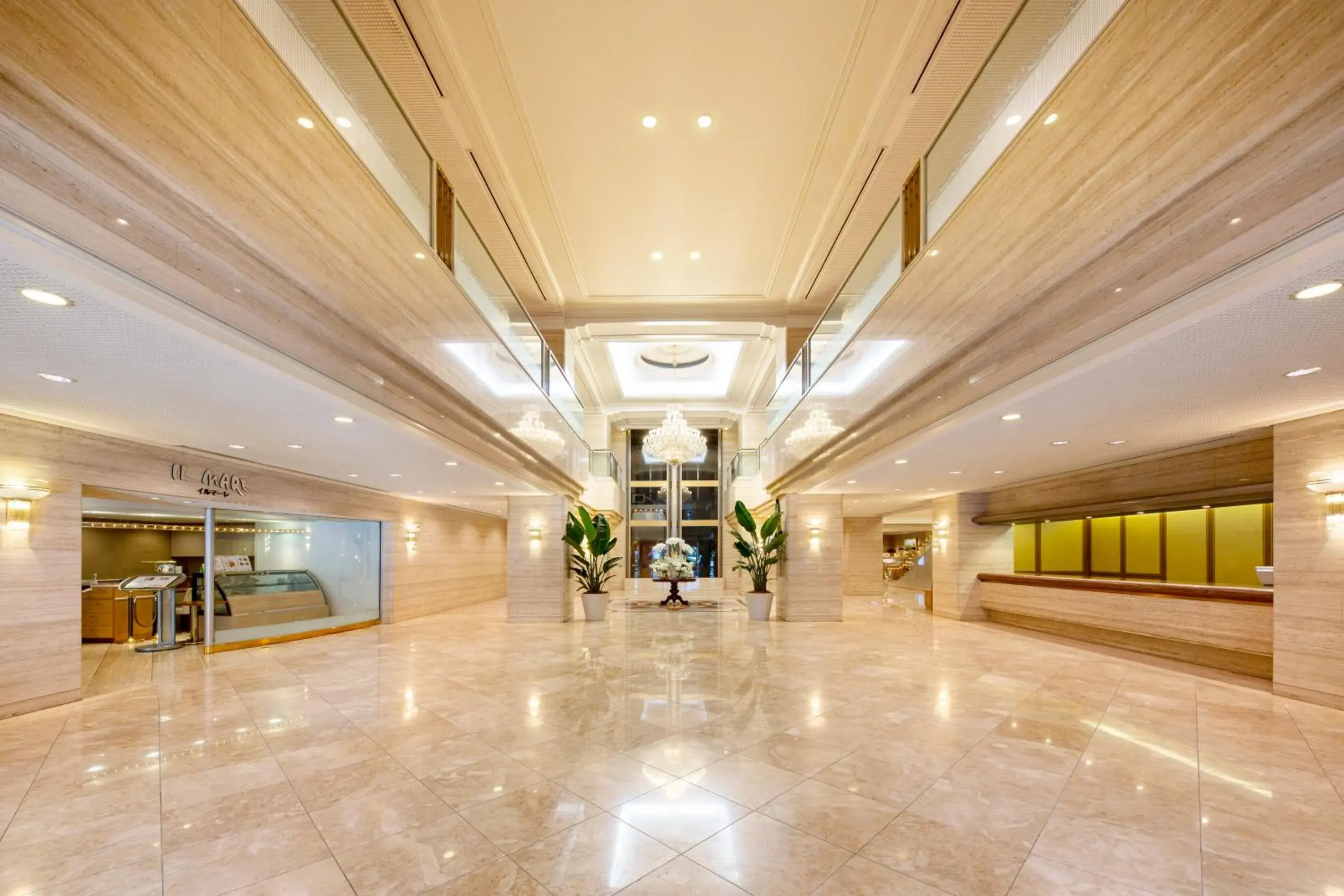 Lobby or reception in Kure Hankyu Hotel Lobby or reception in Kure Hankyu Hotel