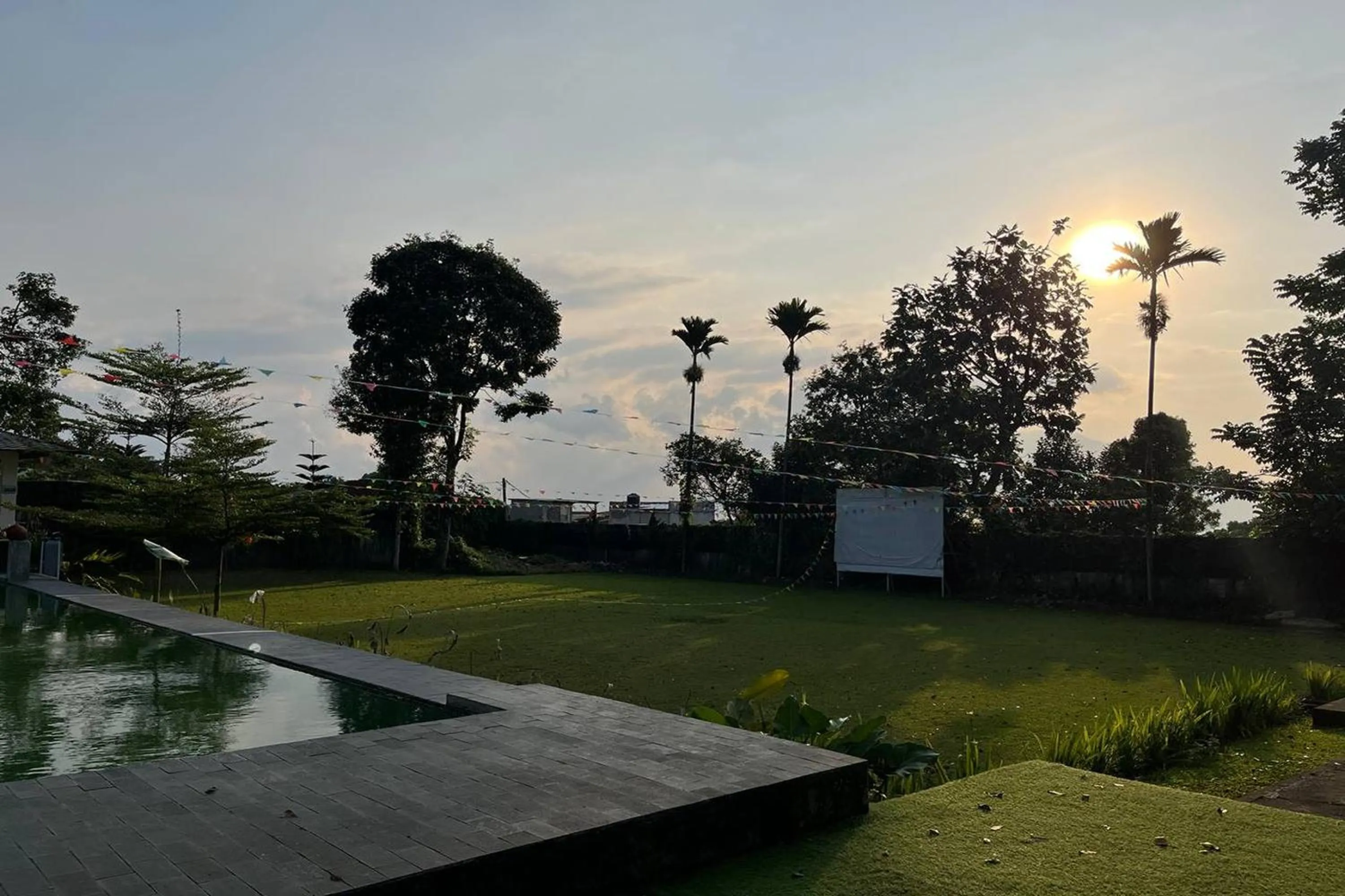 Natural landscape in Tjapoeng Resort Pancawati