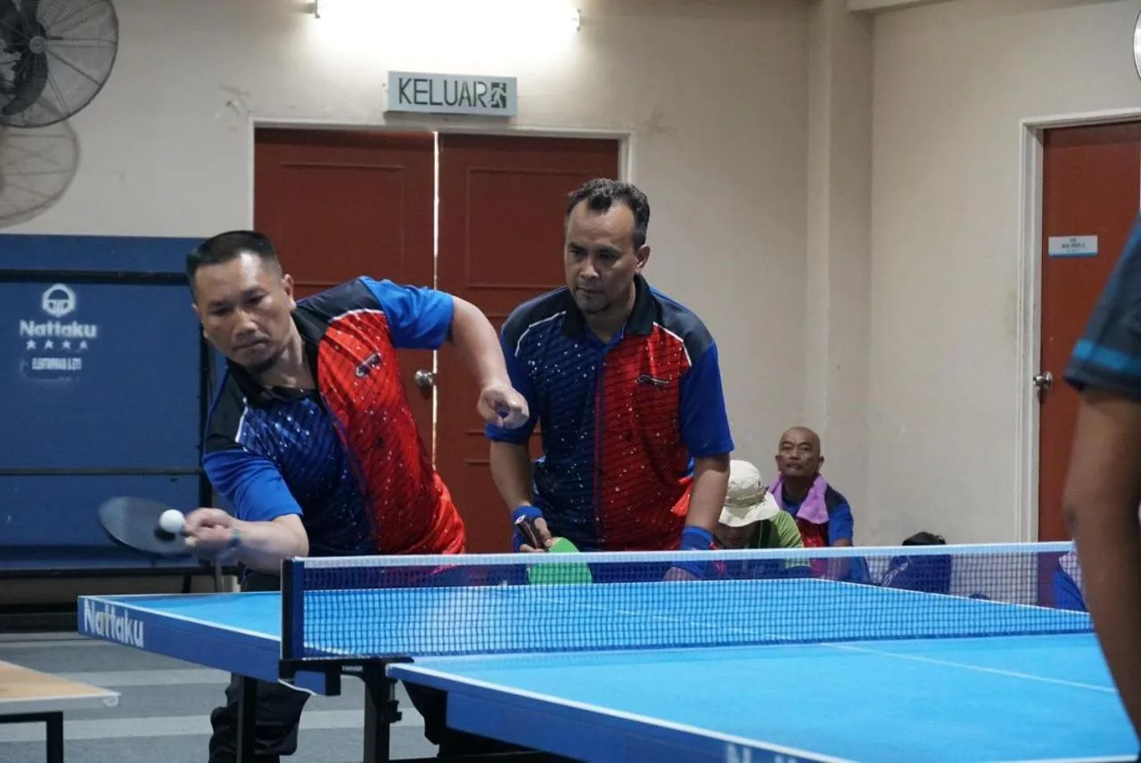Table tennis in Railway Hostel