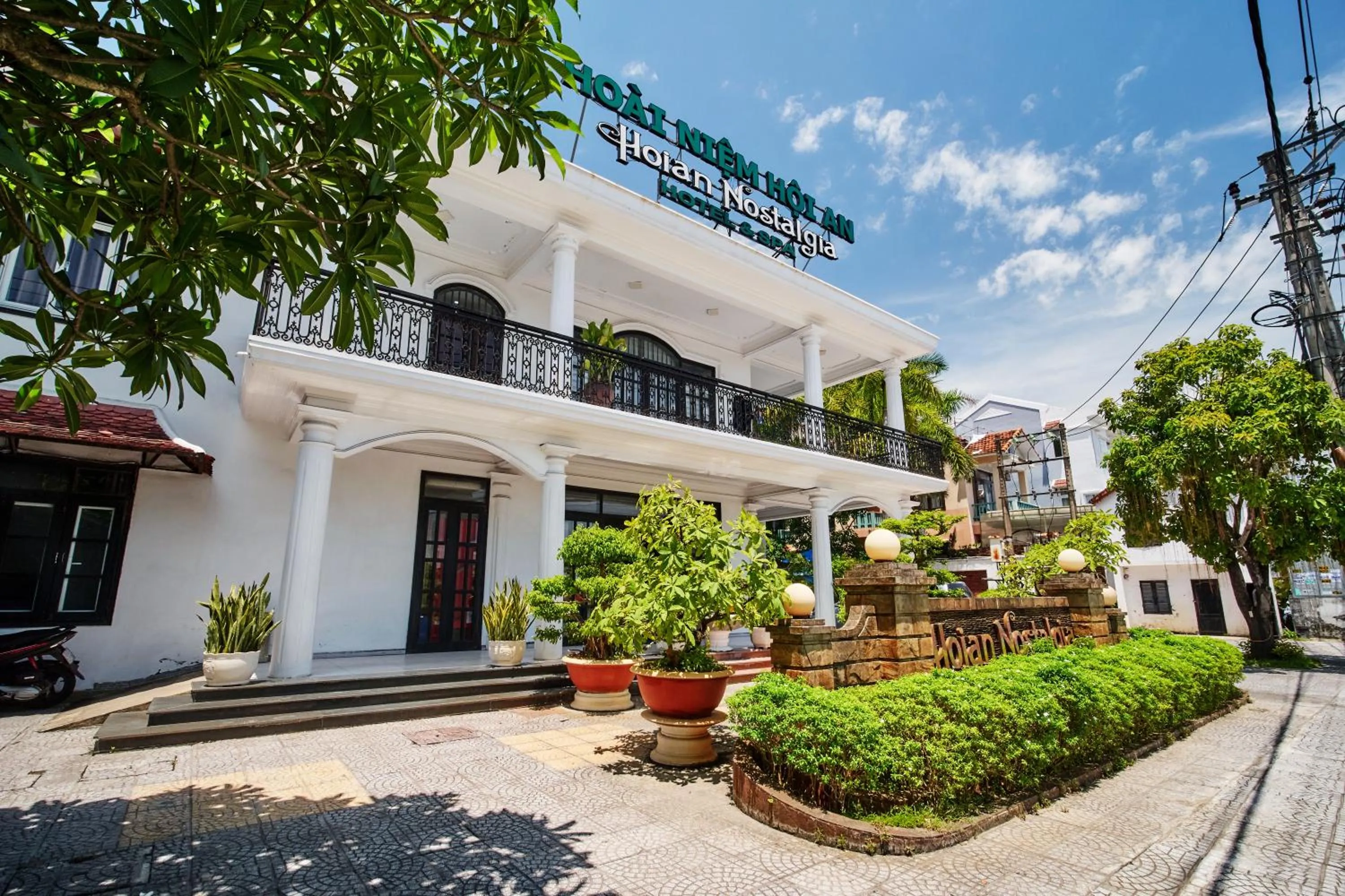 Property building in Hoian Nostalgia Hotel
