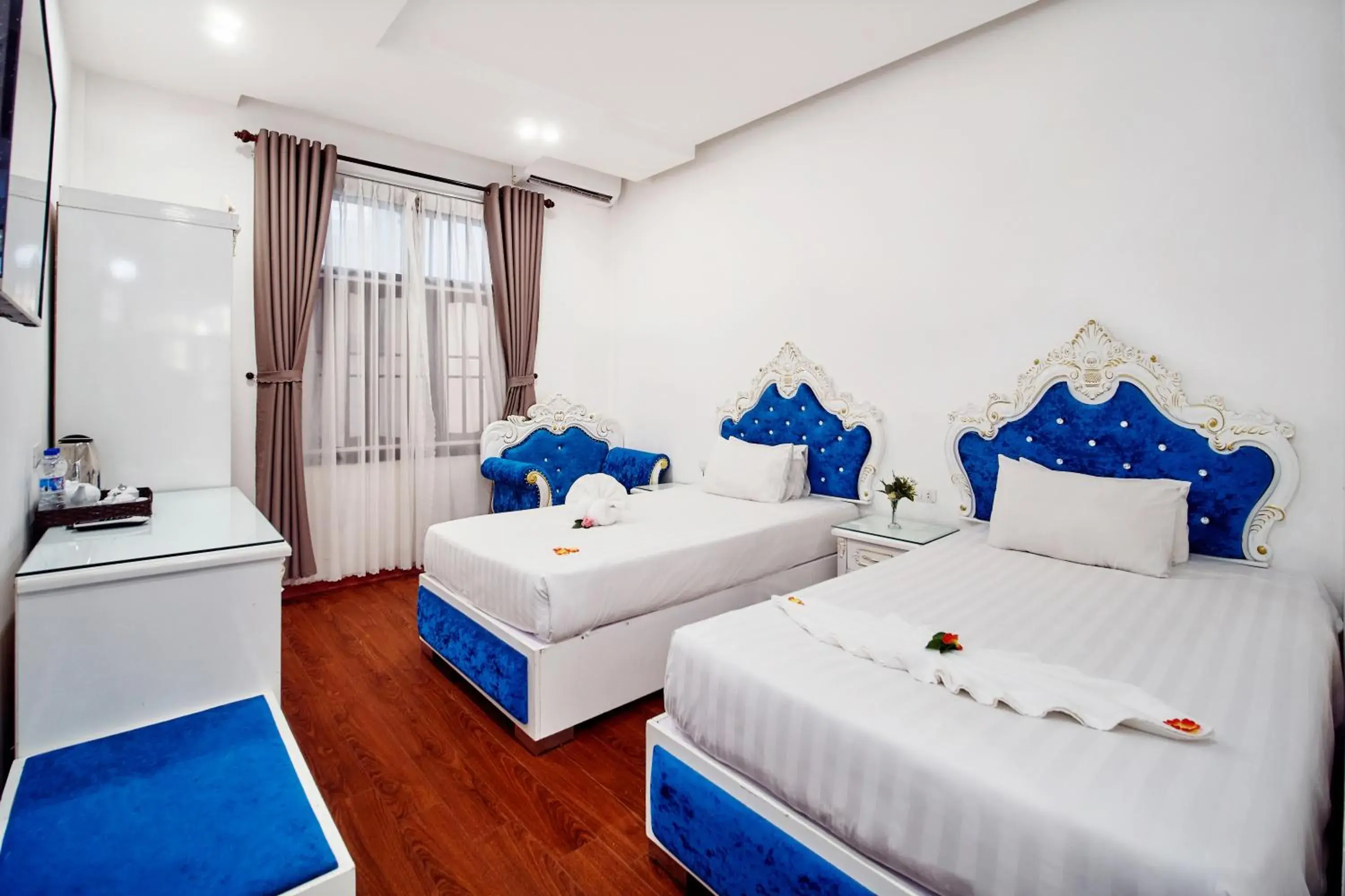 Bedroom, Bed in Hoian Nostalgia Hotel Bedroom, Bed in Hoian Nostalgia Hotel