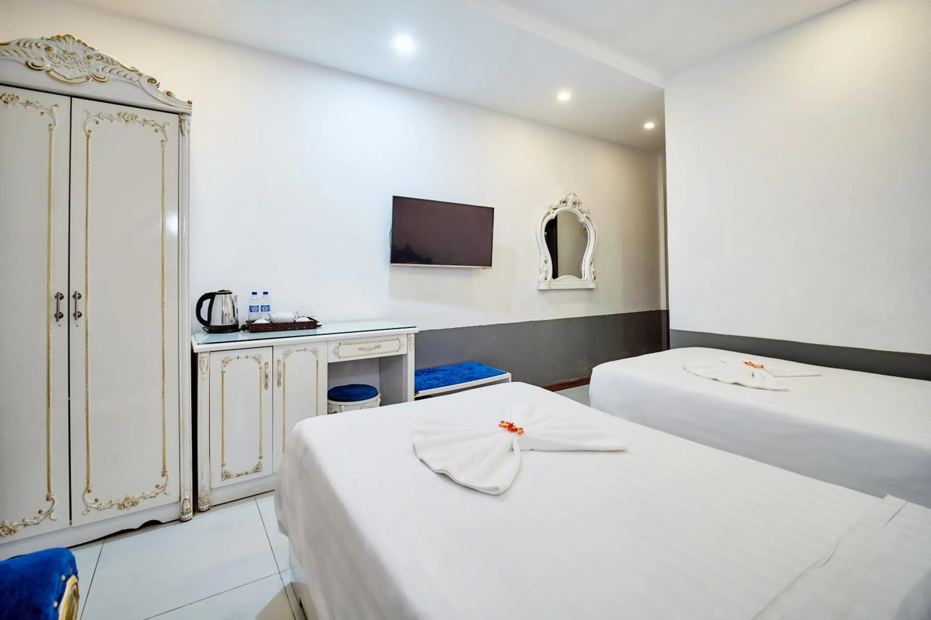 Bedroom, Bed in Hoian Nostalgia Hotel