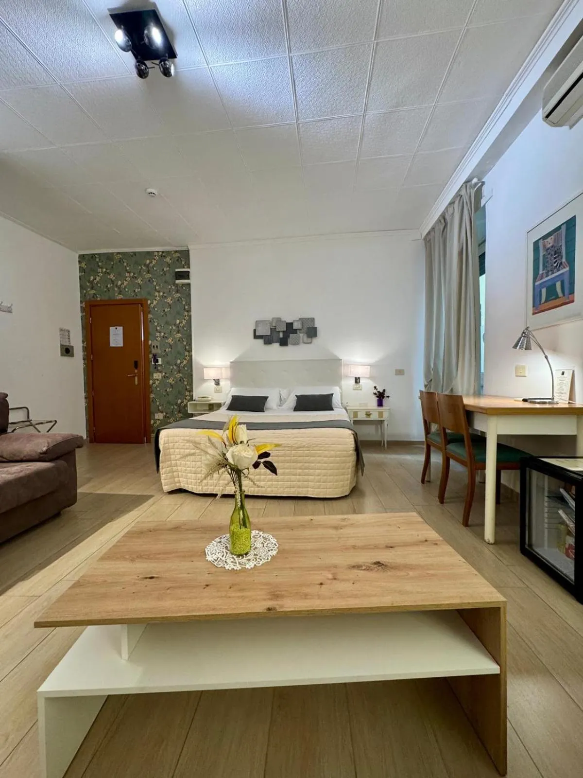 Bed in Hotel Arcadia