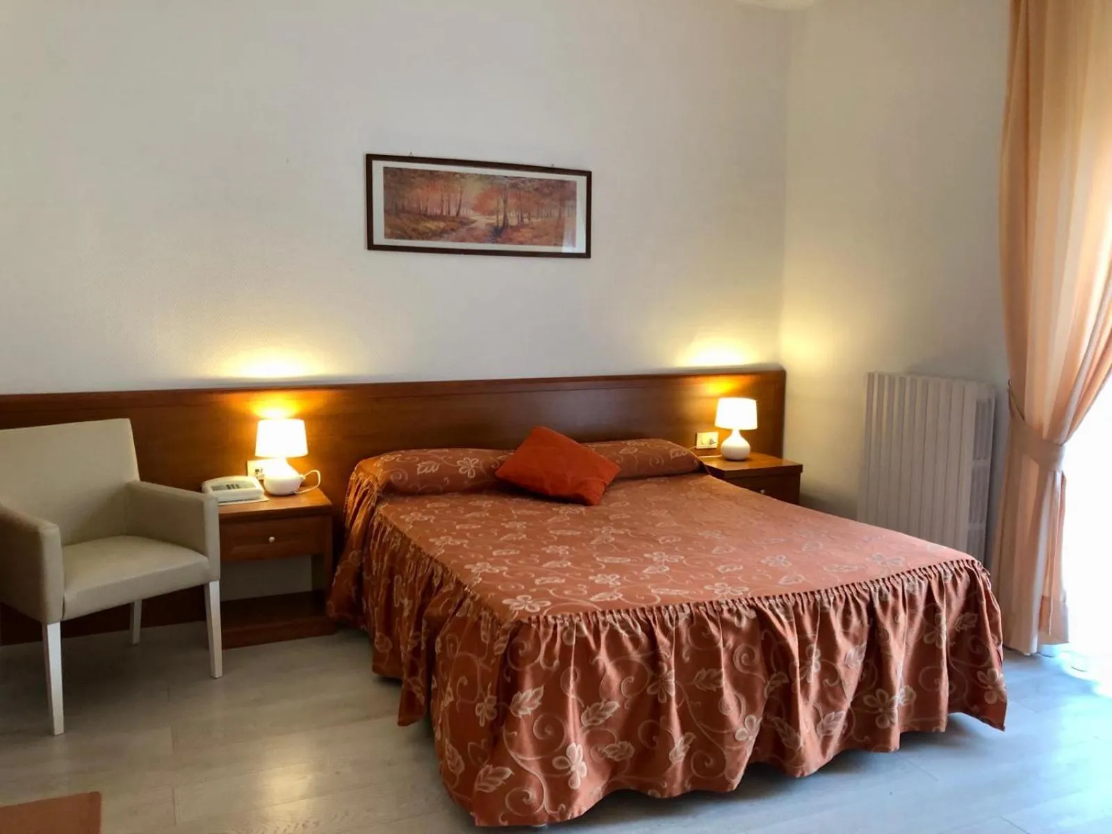 Bed in Hotel Arcadia