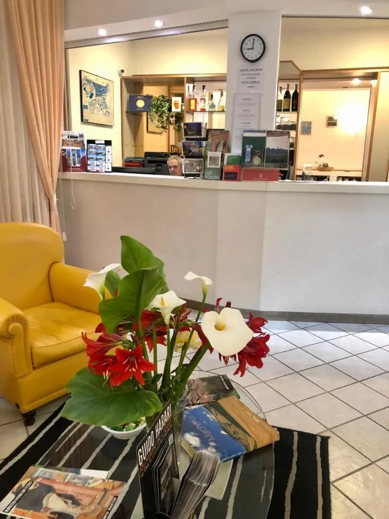 Lobby or reception in Hotel Arcadia