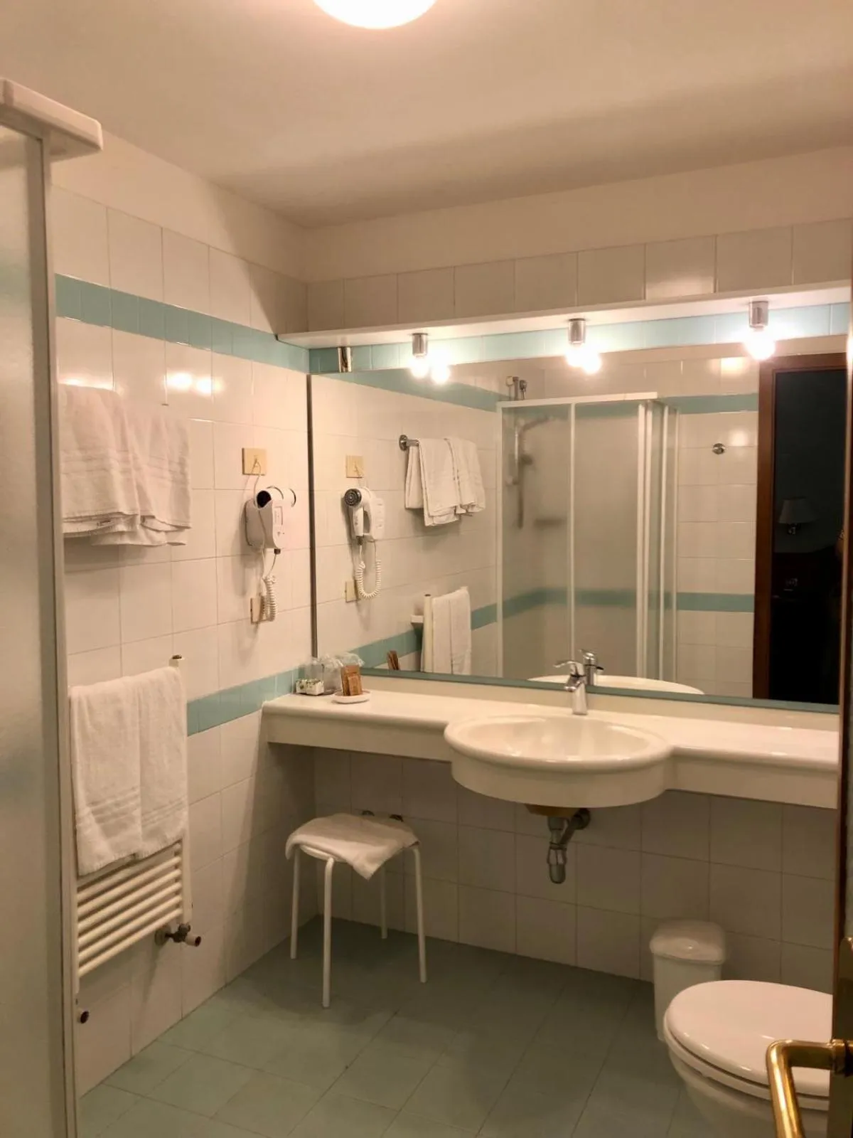 Bathroom in Hotel Arcadia