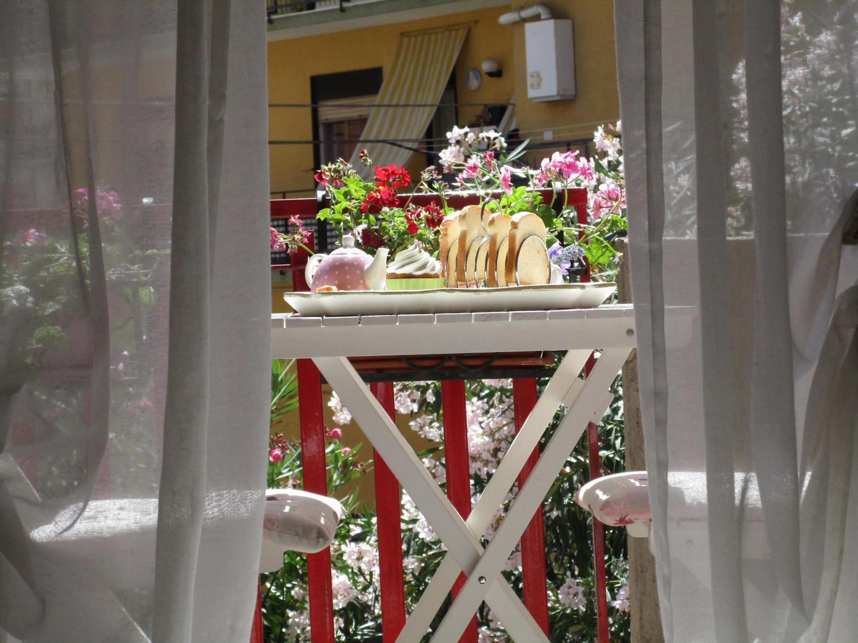 Balcony/Terrace in B&B Santa Sofia