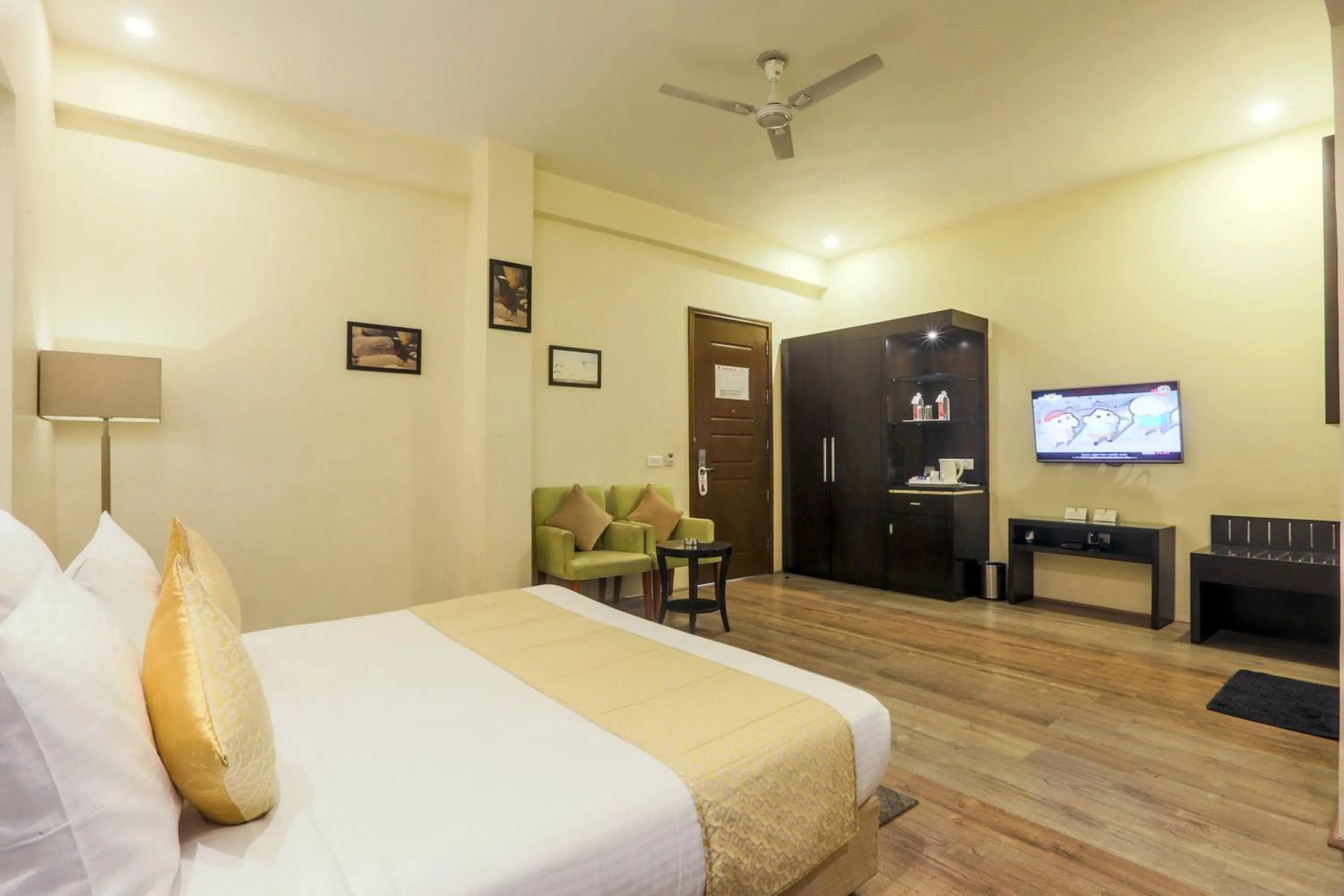 Bedroom, Bed in Resort De Coracao - Corbett , Uttarakhand