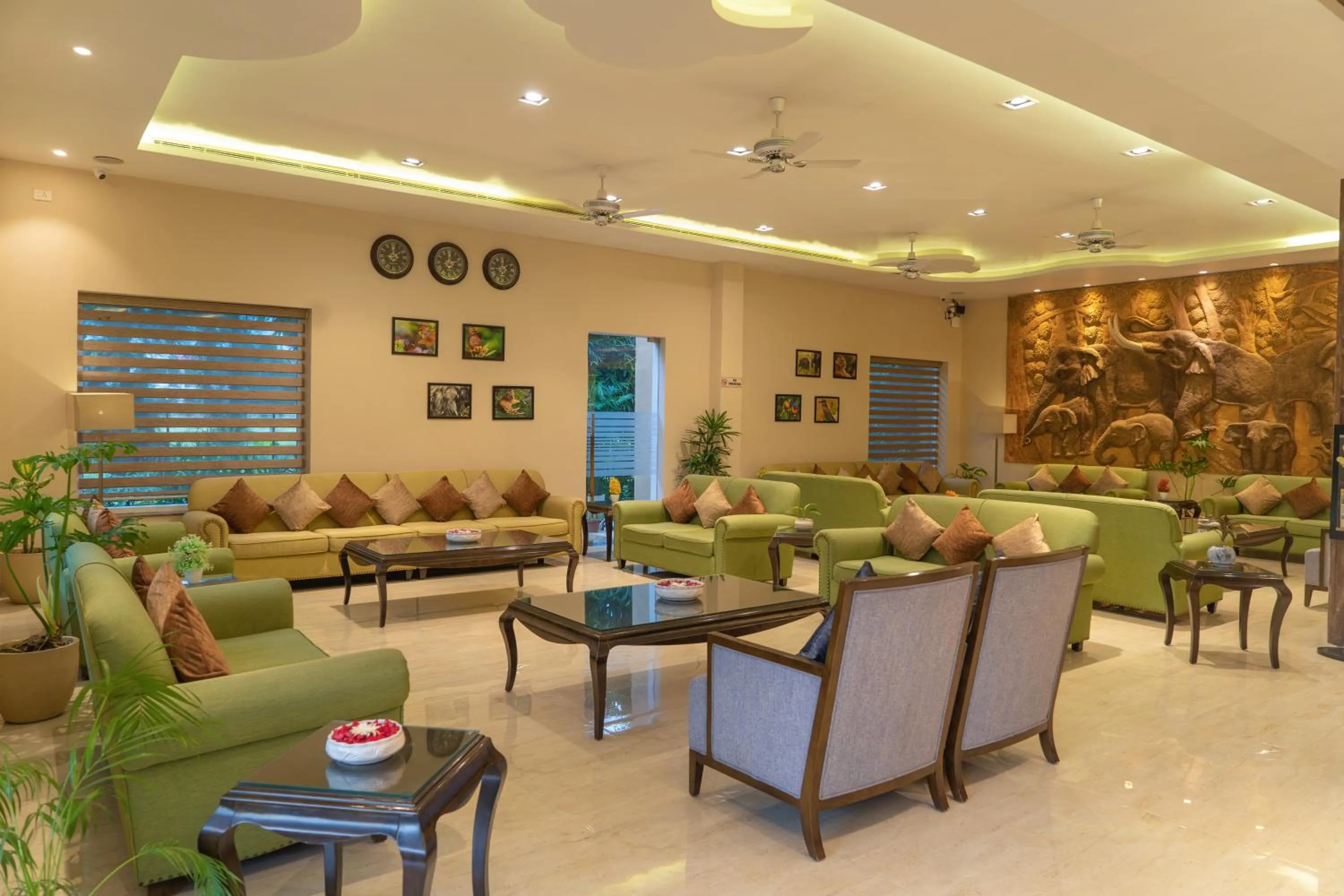 Lobby or reception in Resort De Coracao - Corbett , Uttarakhand