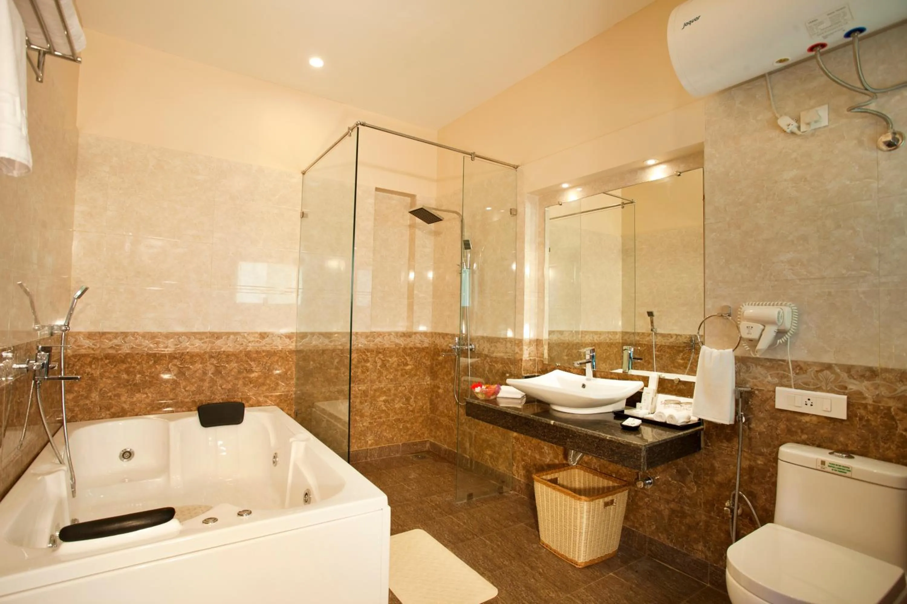 Bathroom in Resort De Coracao - Corbett , Uttarakhand