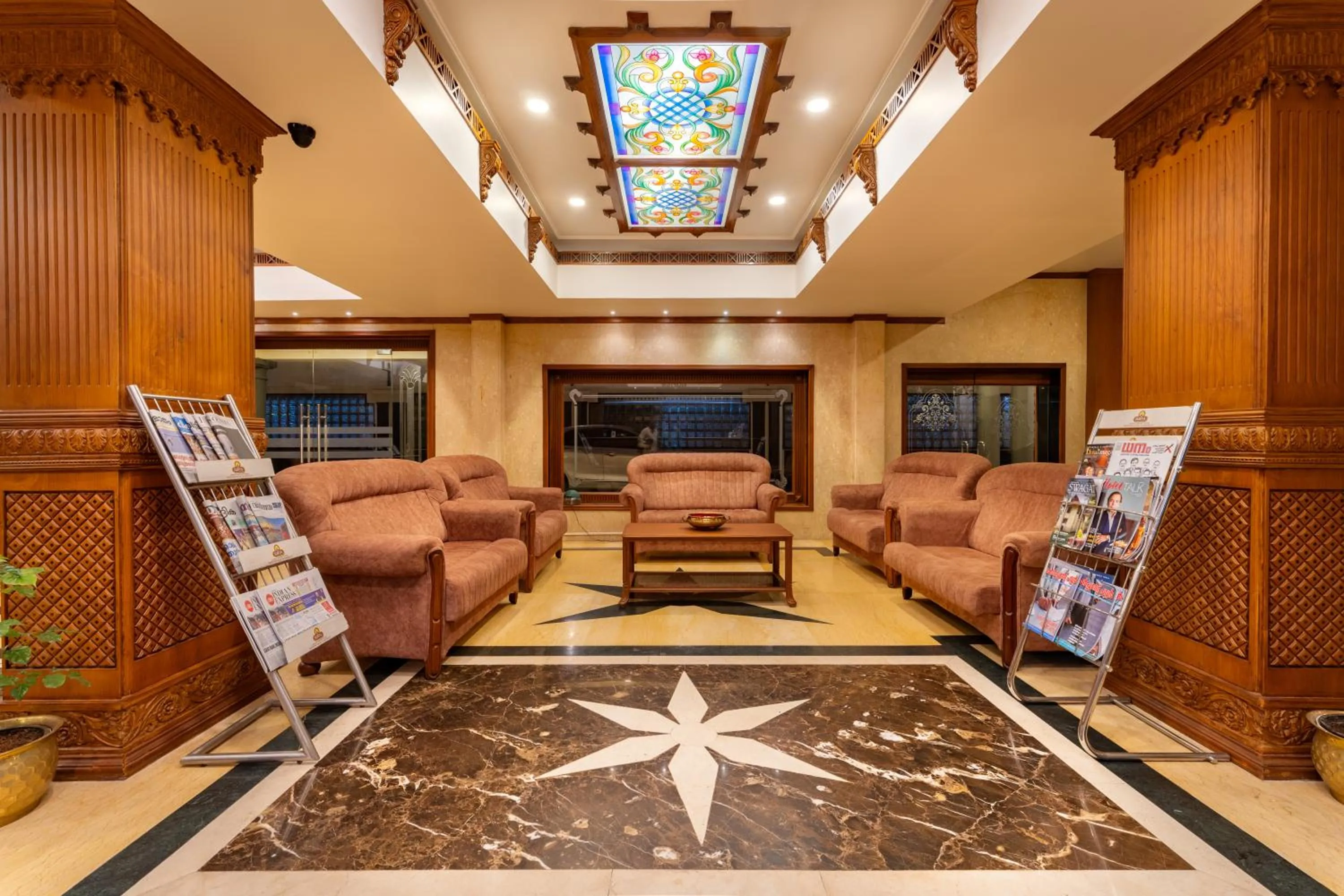 Lobby or reception in The Surya, Cochin