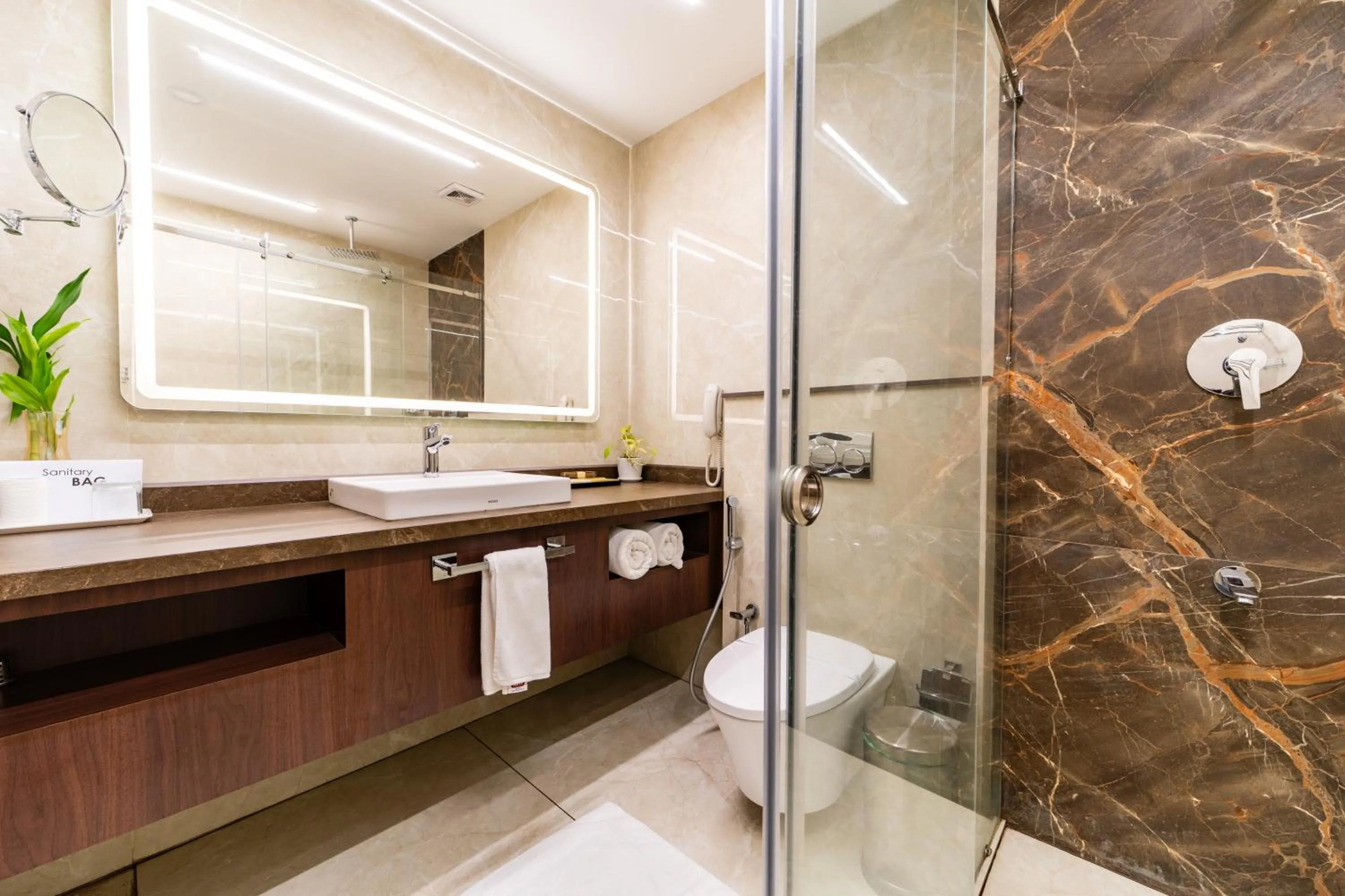 Bathroom in The Surya, Cochin