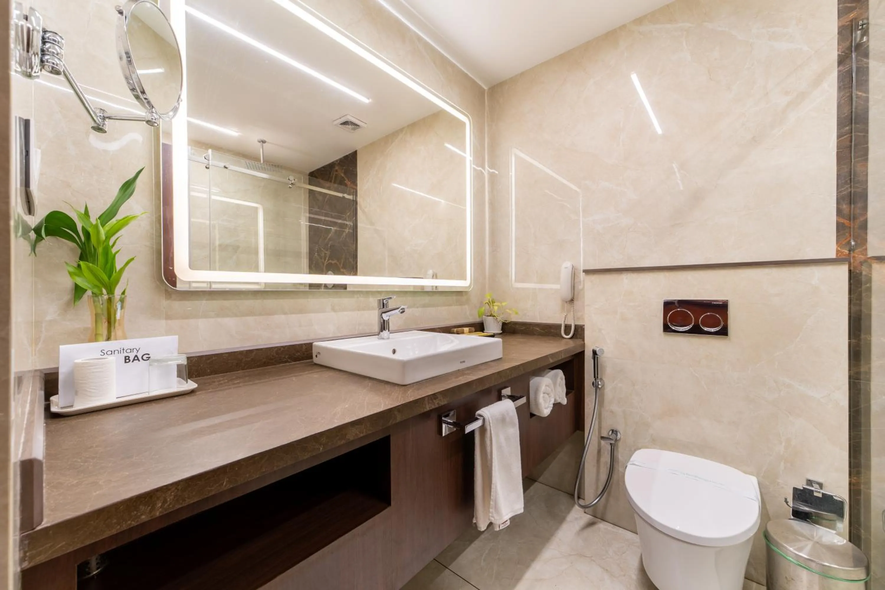 Bathroom in The Surya, Cochin