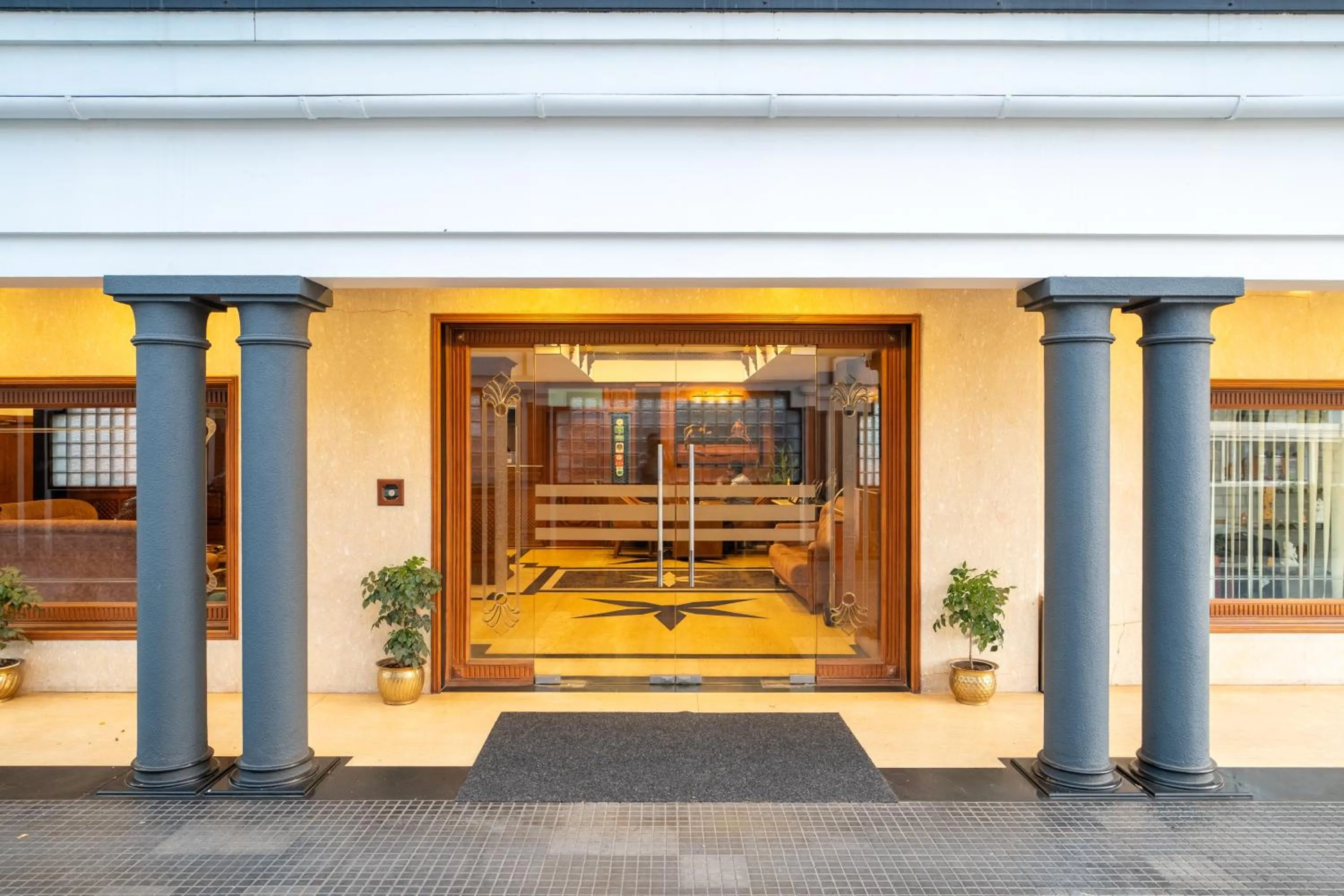 Facade/entrance in The Surya, Cochin