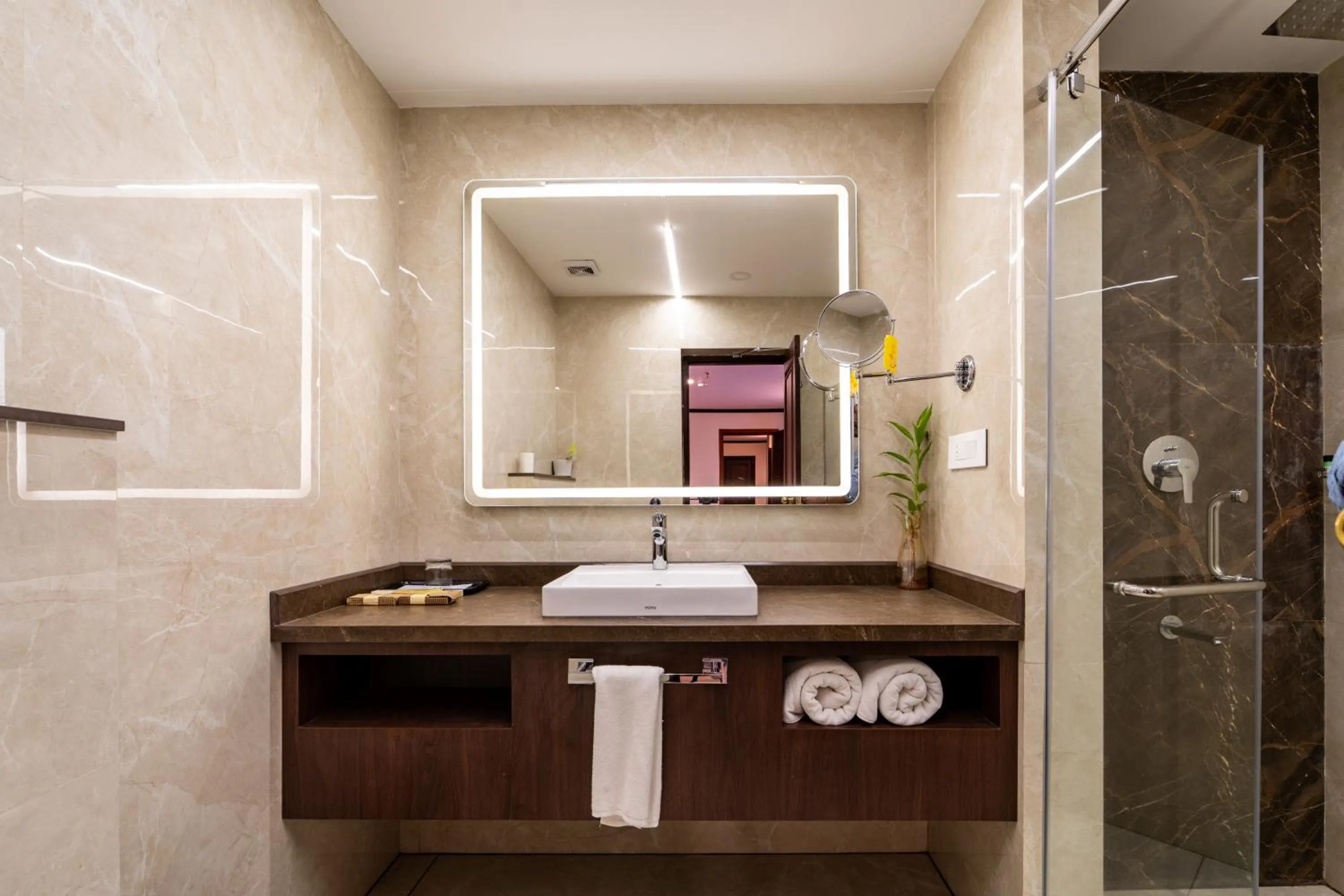 Bathroom in The Surya, Cochin