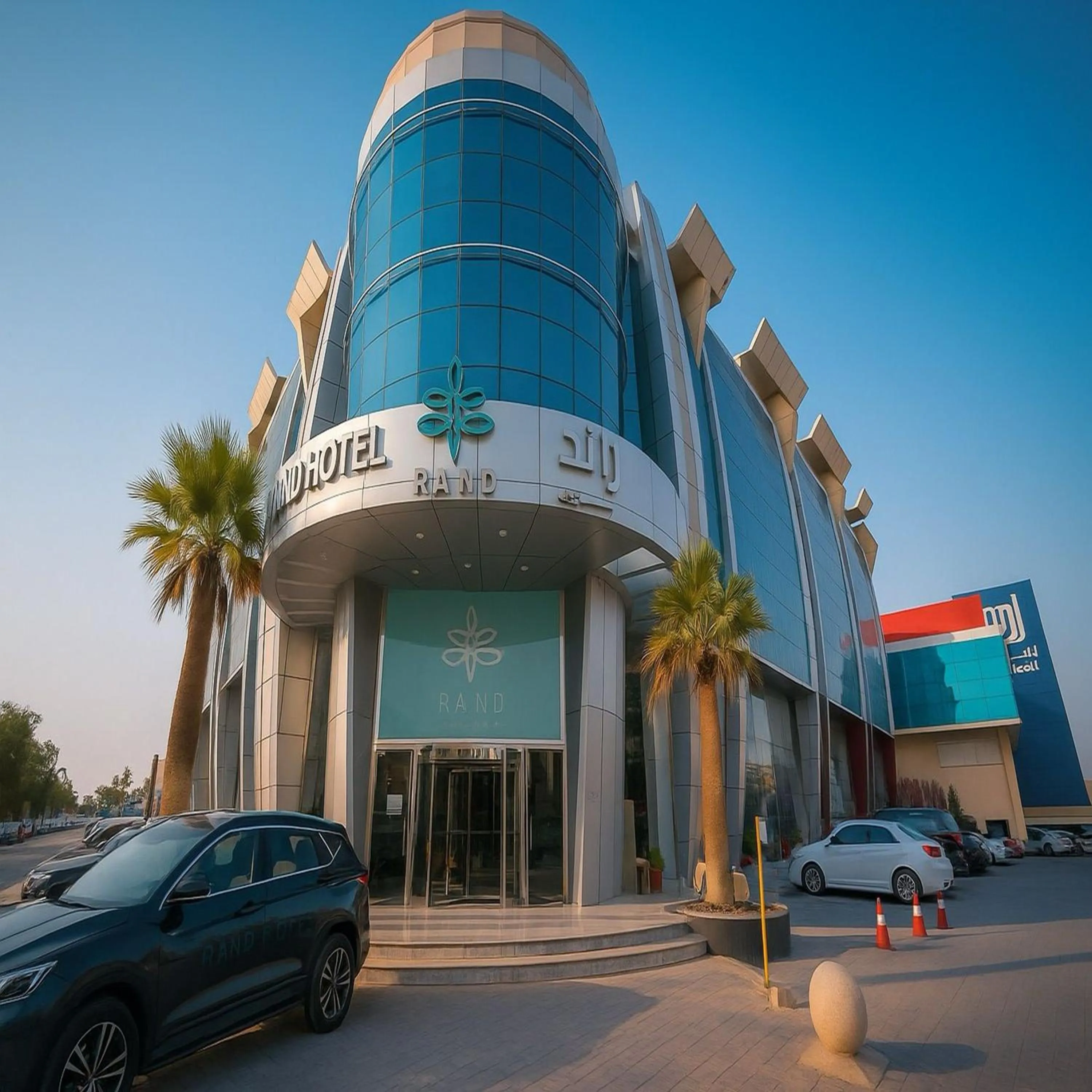 Property building in Palette Axis Olaya Formerly Rand Hotel