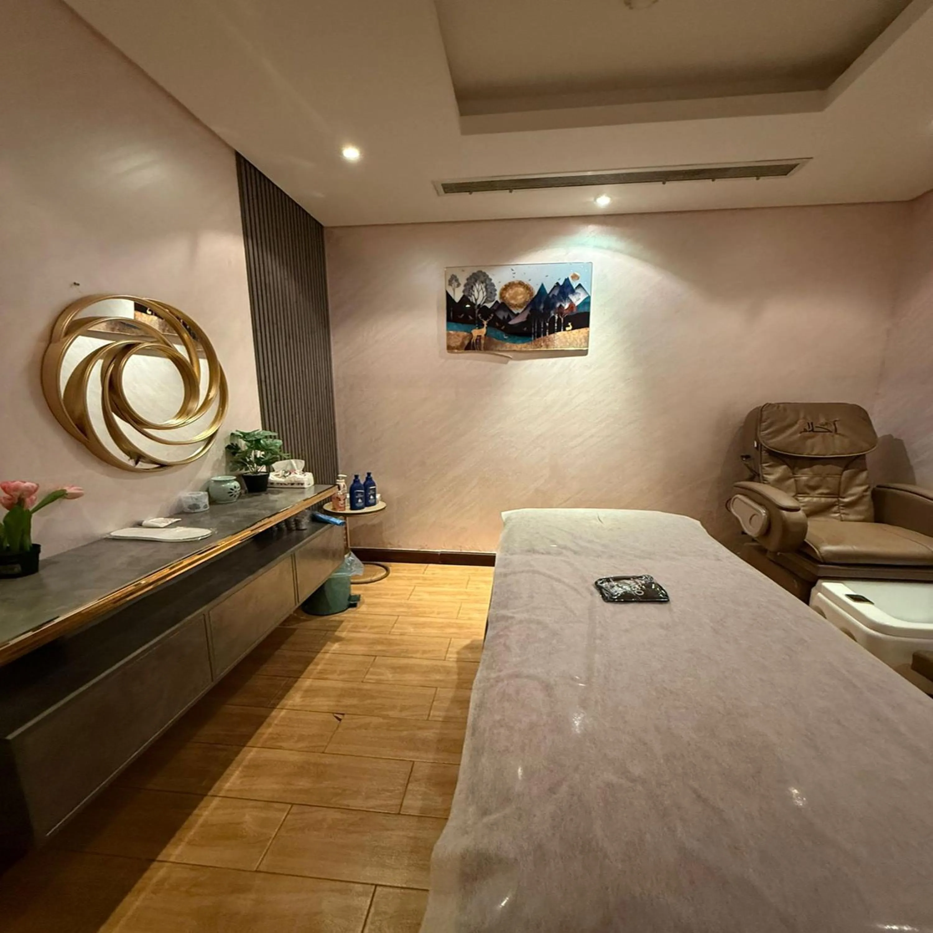 Spa and wellness centre/facilities, Bed in Palette Axis Olaya Formerly Rand Hotel