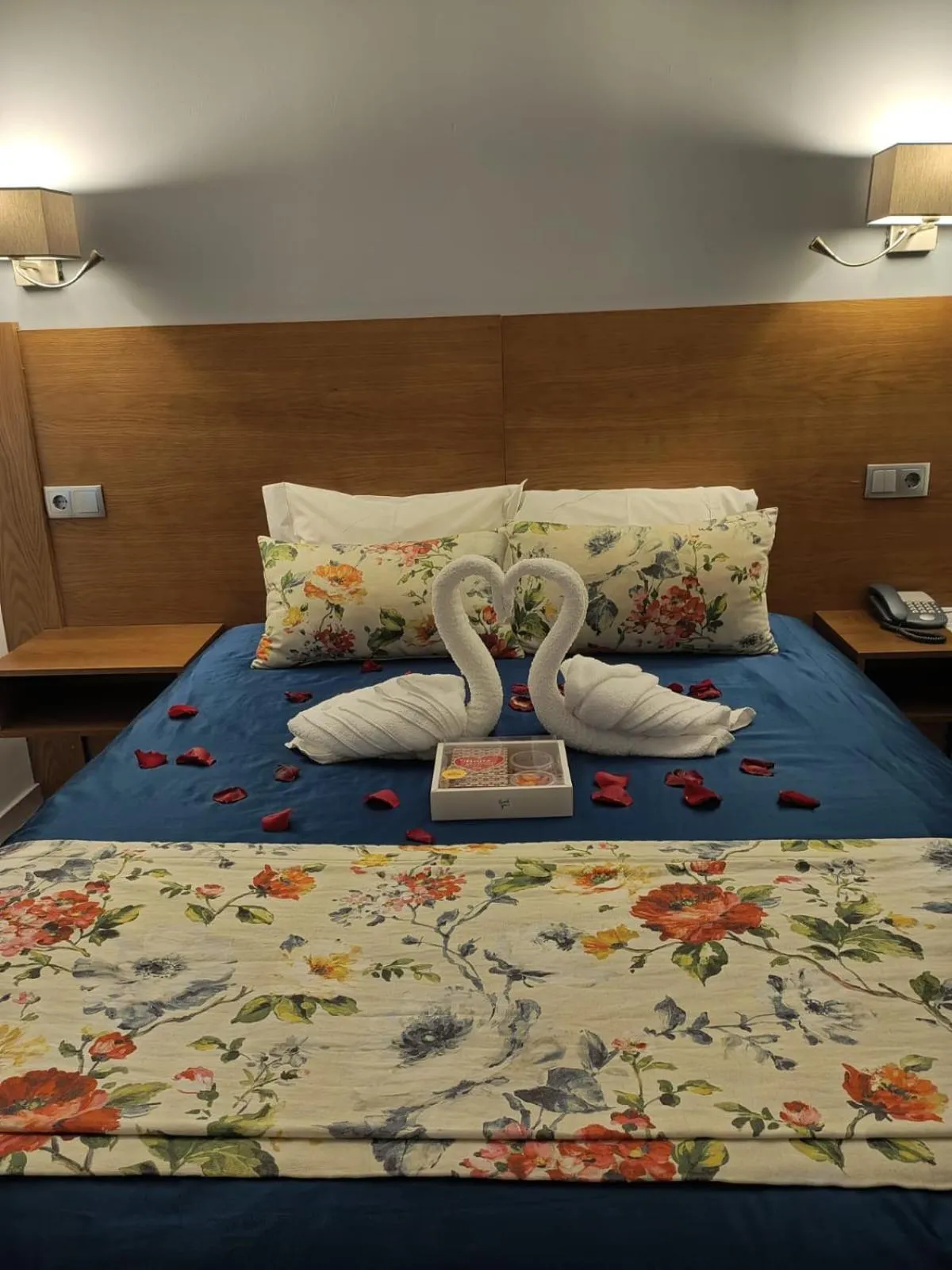 Bed in Hotel Santo António de Pádua