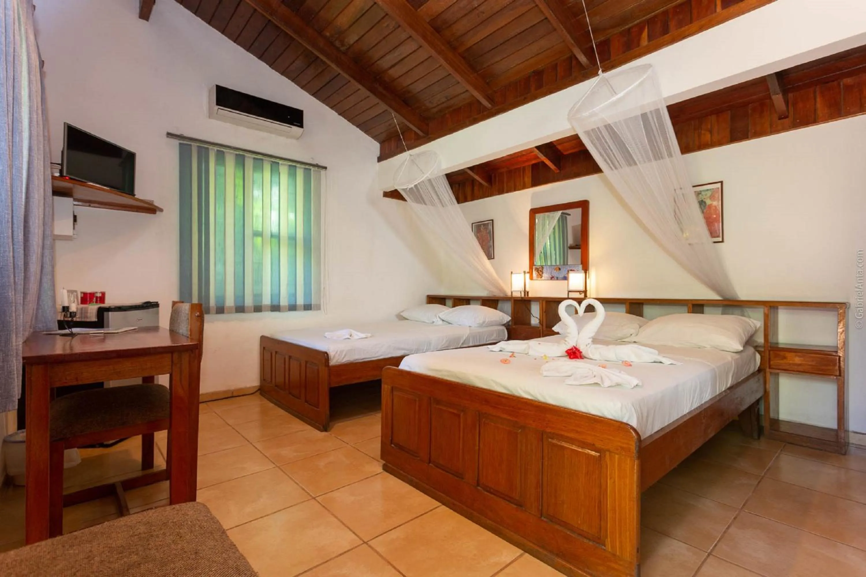 Bedroom, Bed in Escape Caribeño