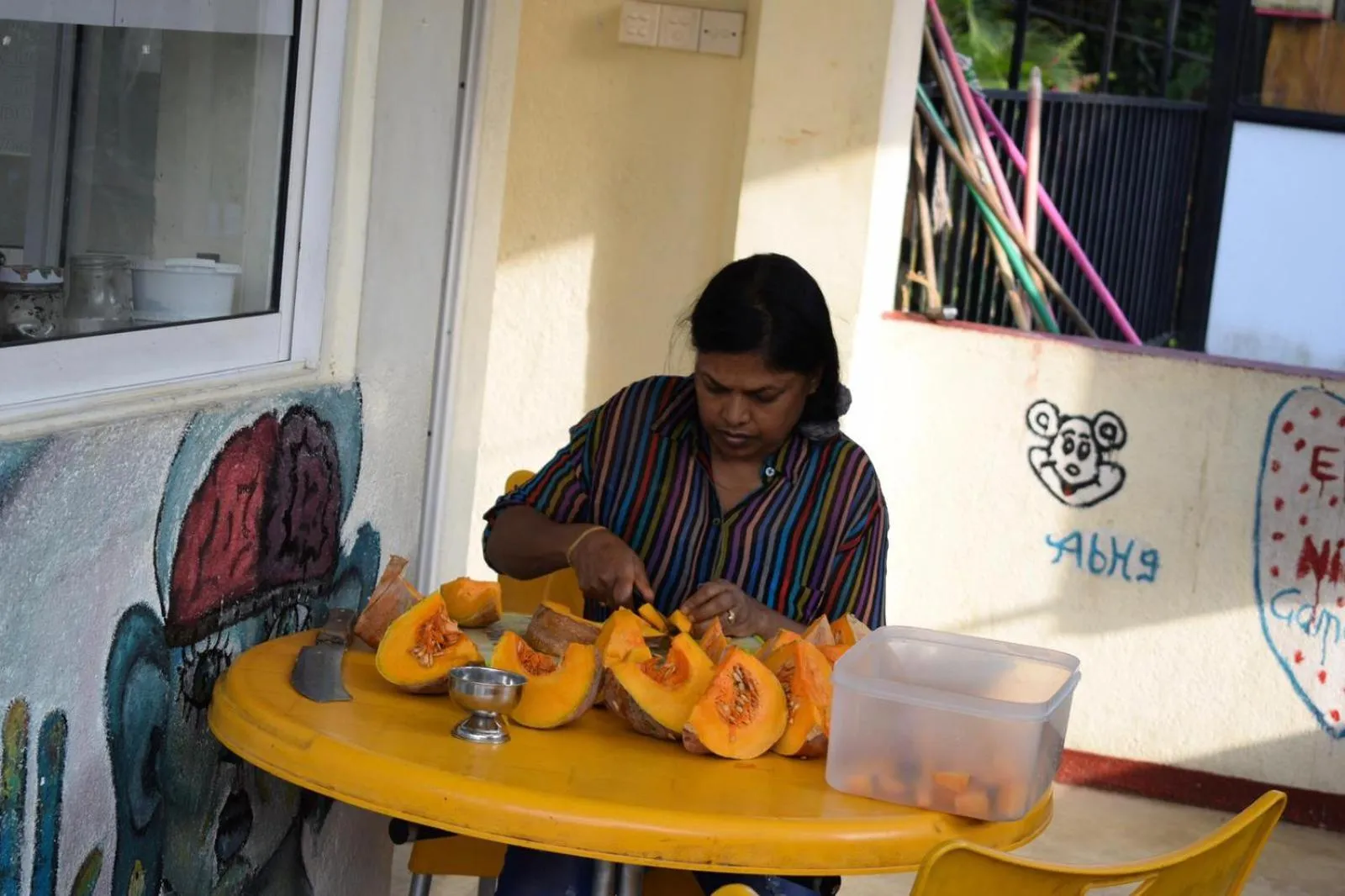 People in Kandy Backpackers Hostel