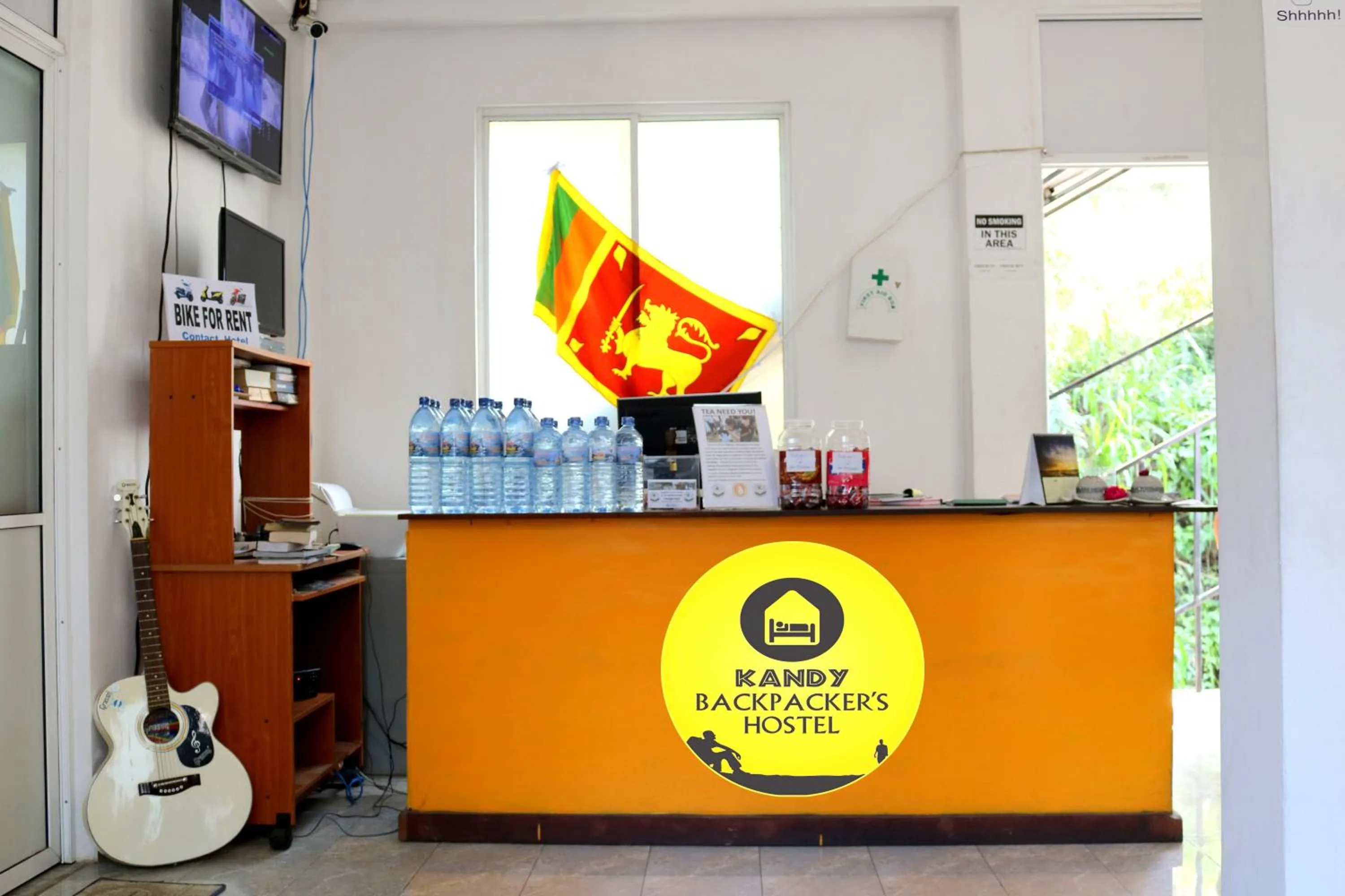 Lobby or reception in Kandy Backpackers Hostel