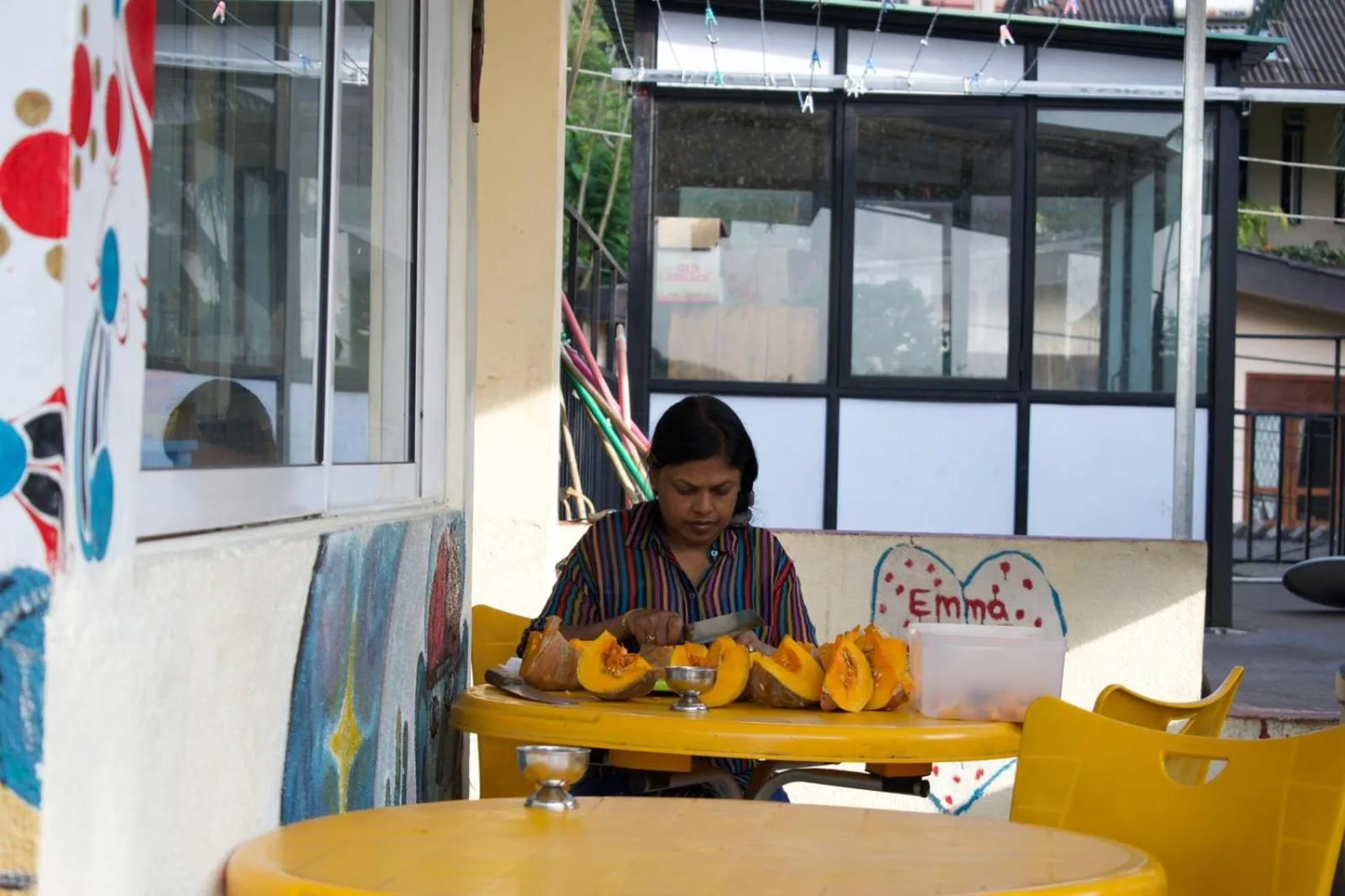People in Kandy Backpackers Hostel
