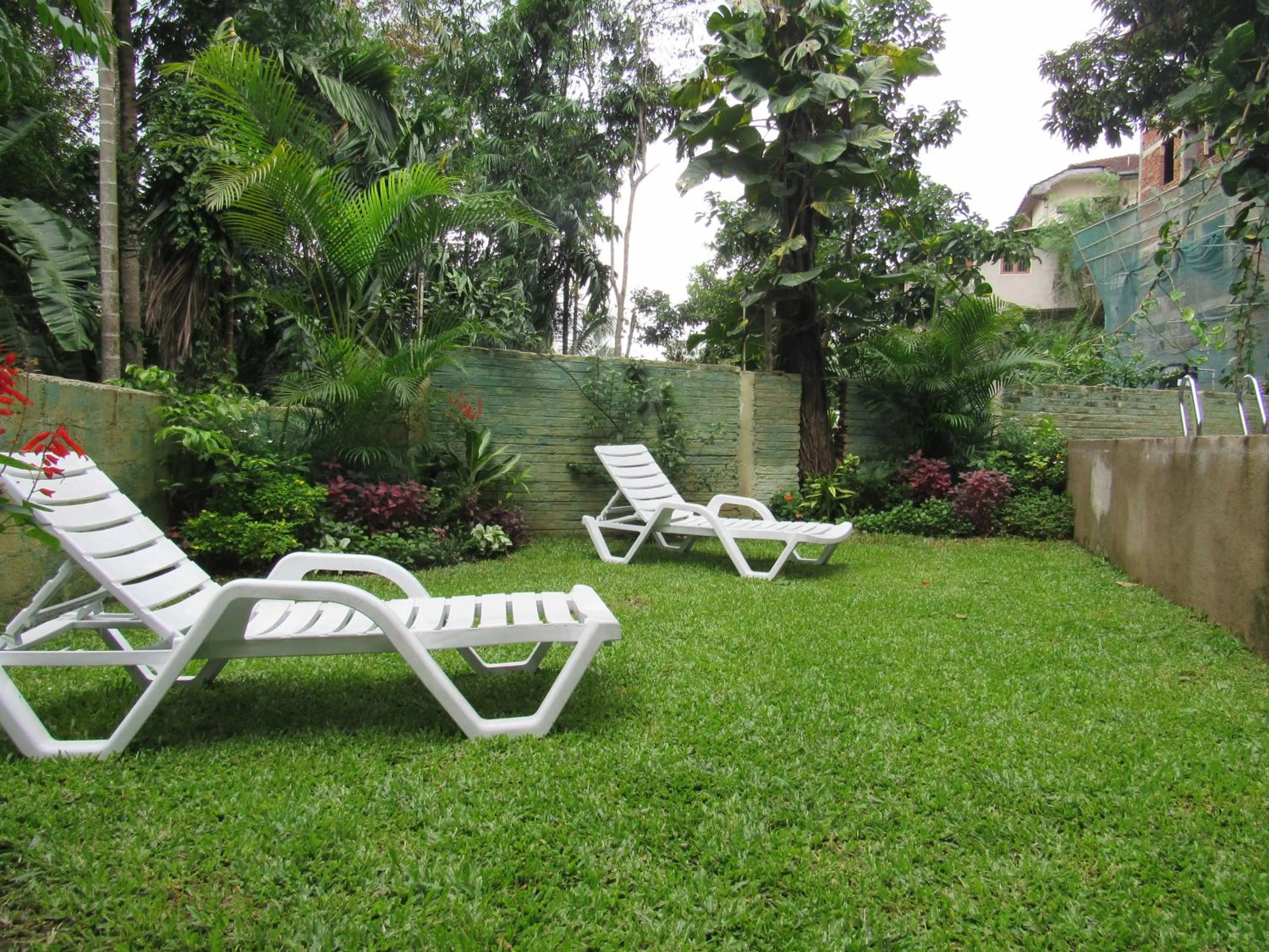 Garden in Kandy Backpackers Hostel