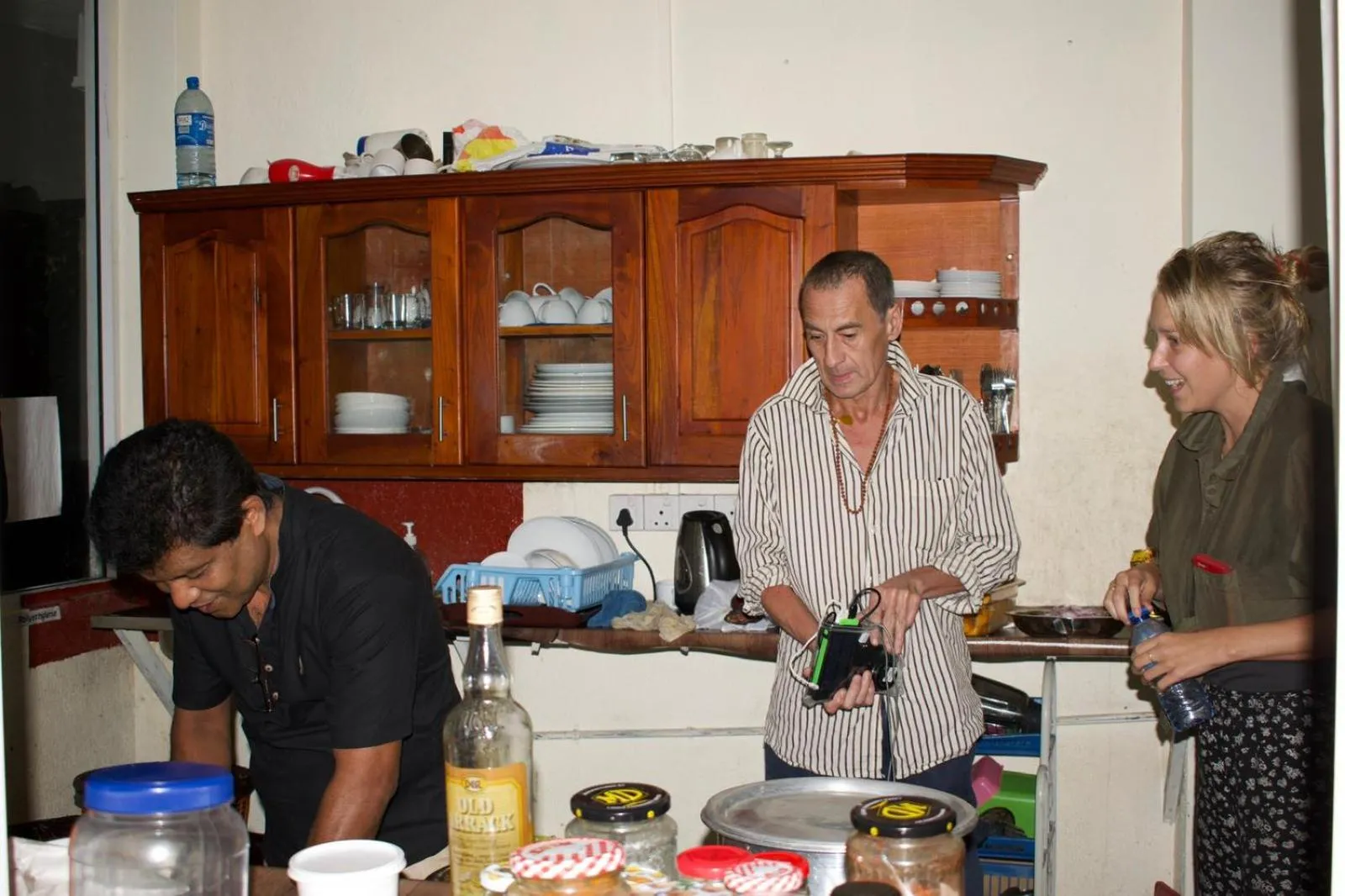 People in Kandy Backpackers Hostel