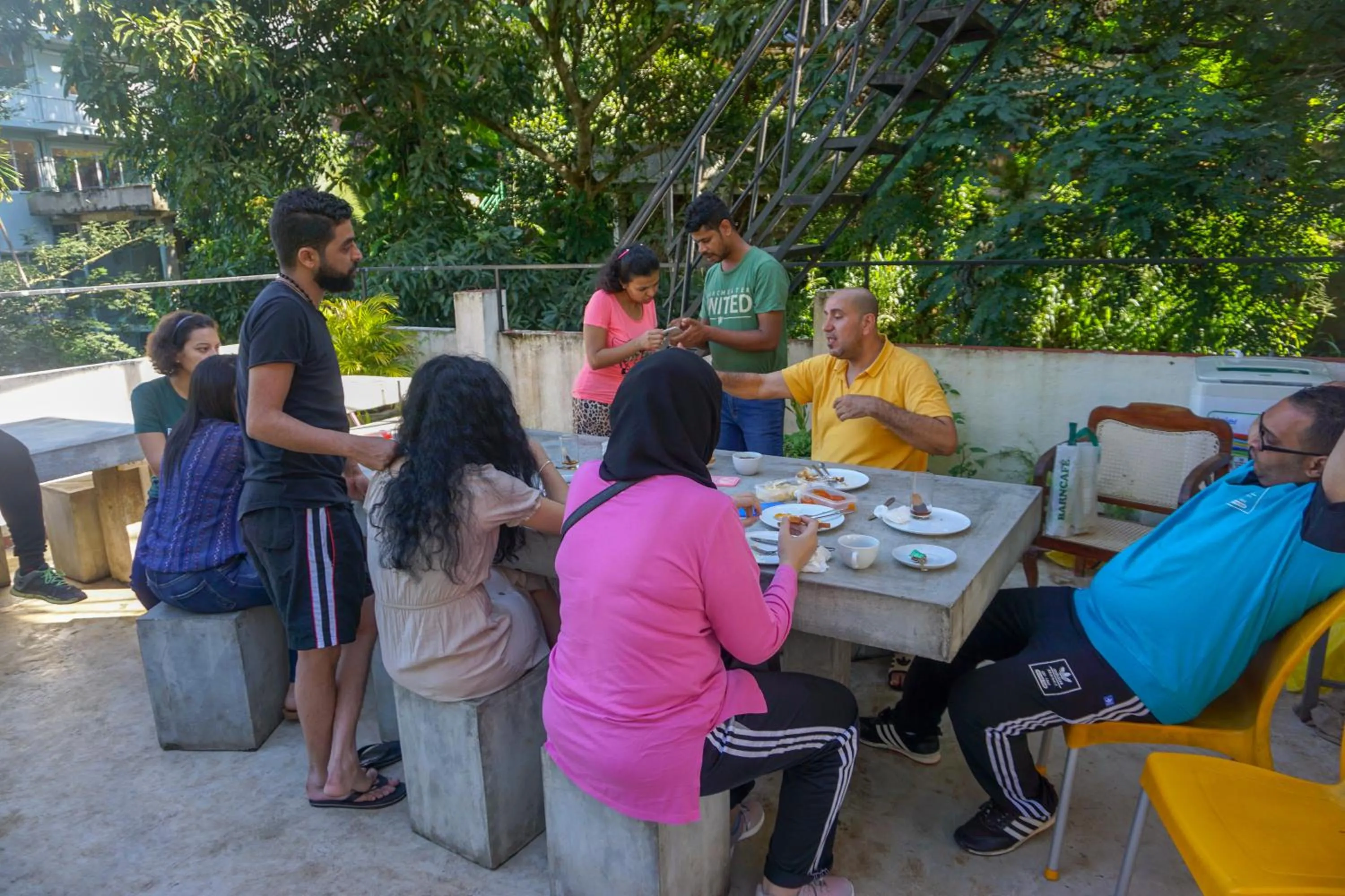 Food and drinks in Kandy Backpackers Hostel