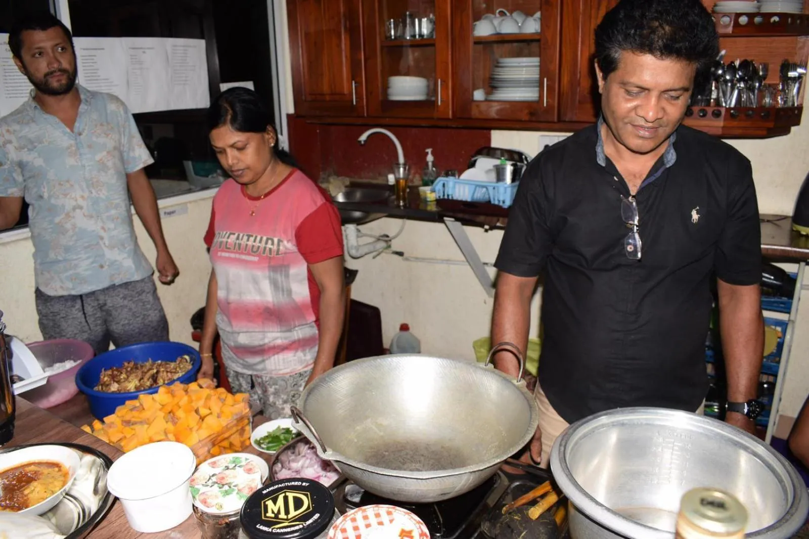 People in Kandy Backpackers Hostel