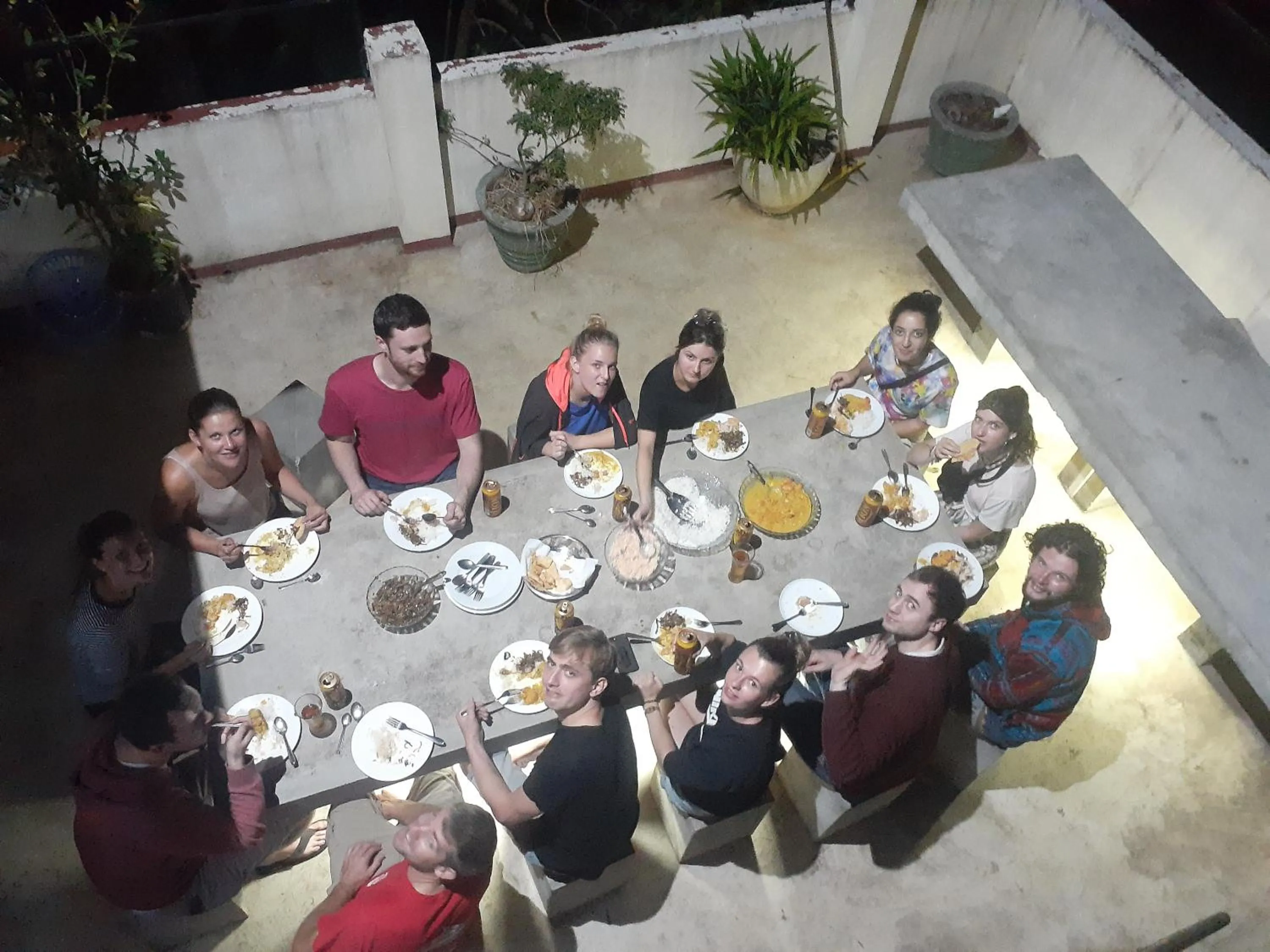 Restaurant/places to eat in Kandy Backpackers Hostel