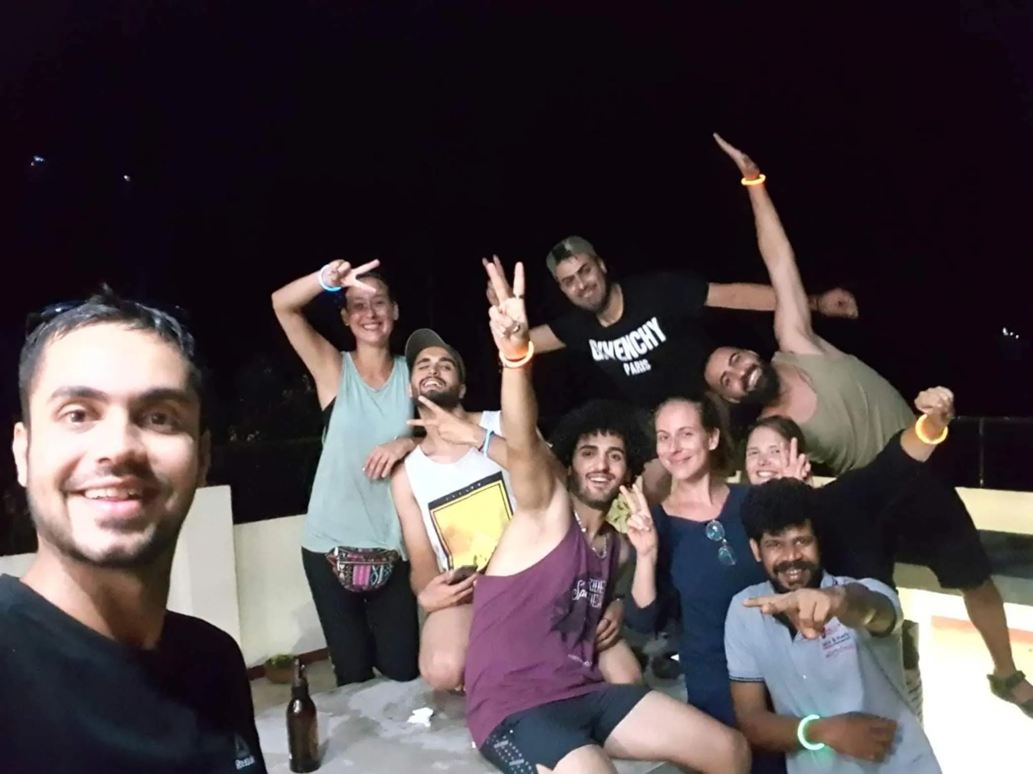 People in Kandy Backpackers Hostel
