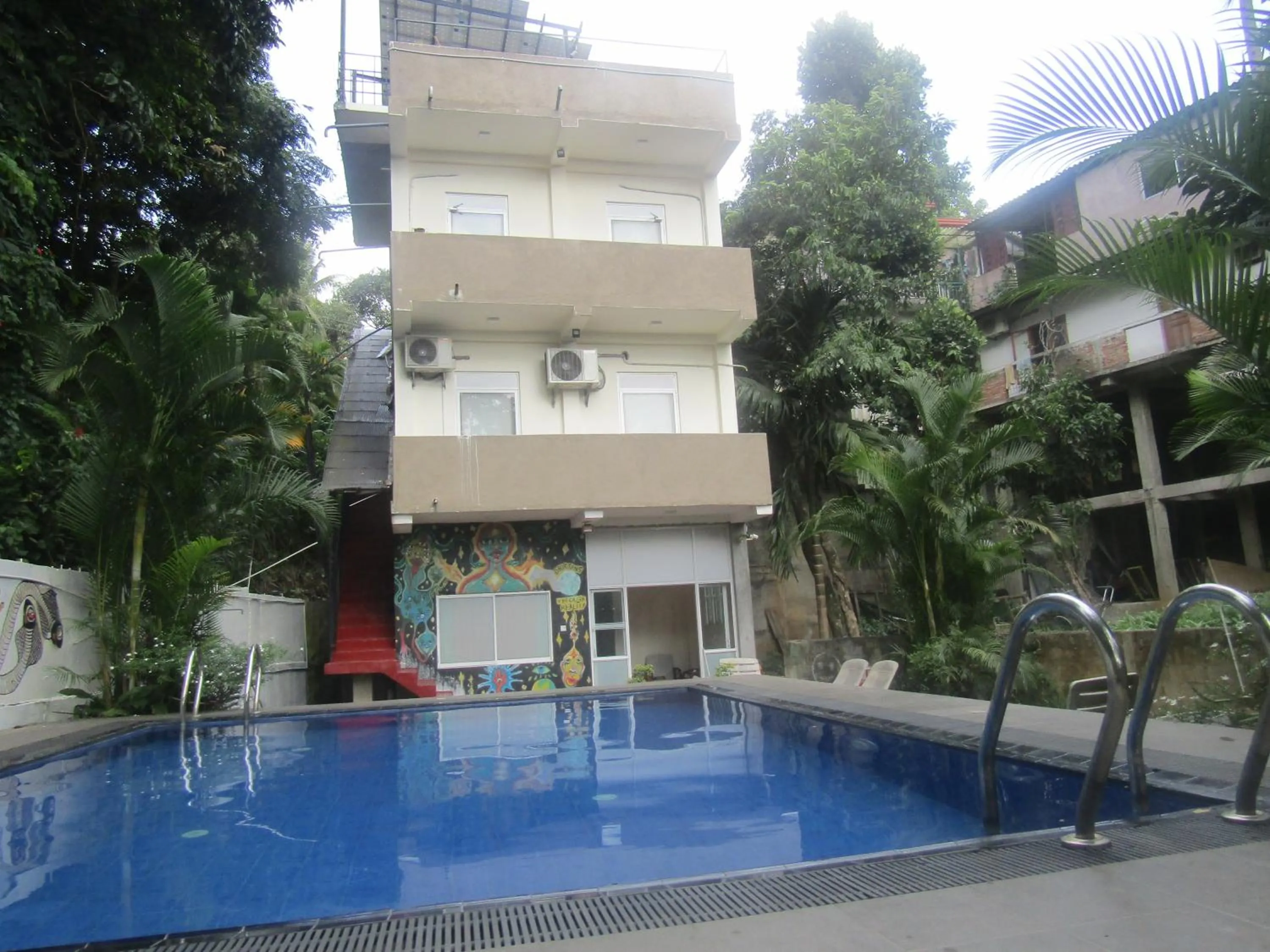Property building in Kandy Backpackers Hostel