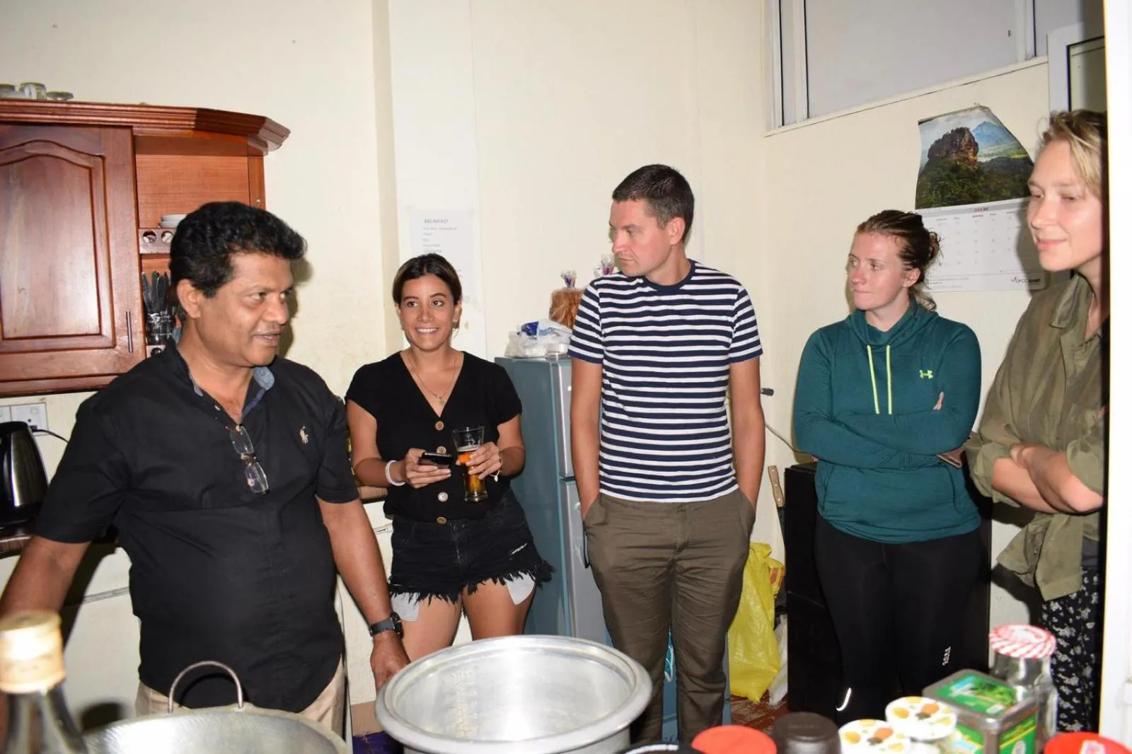 People in Kandy Backpackers Hostel
